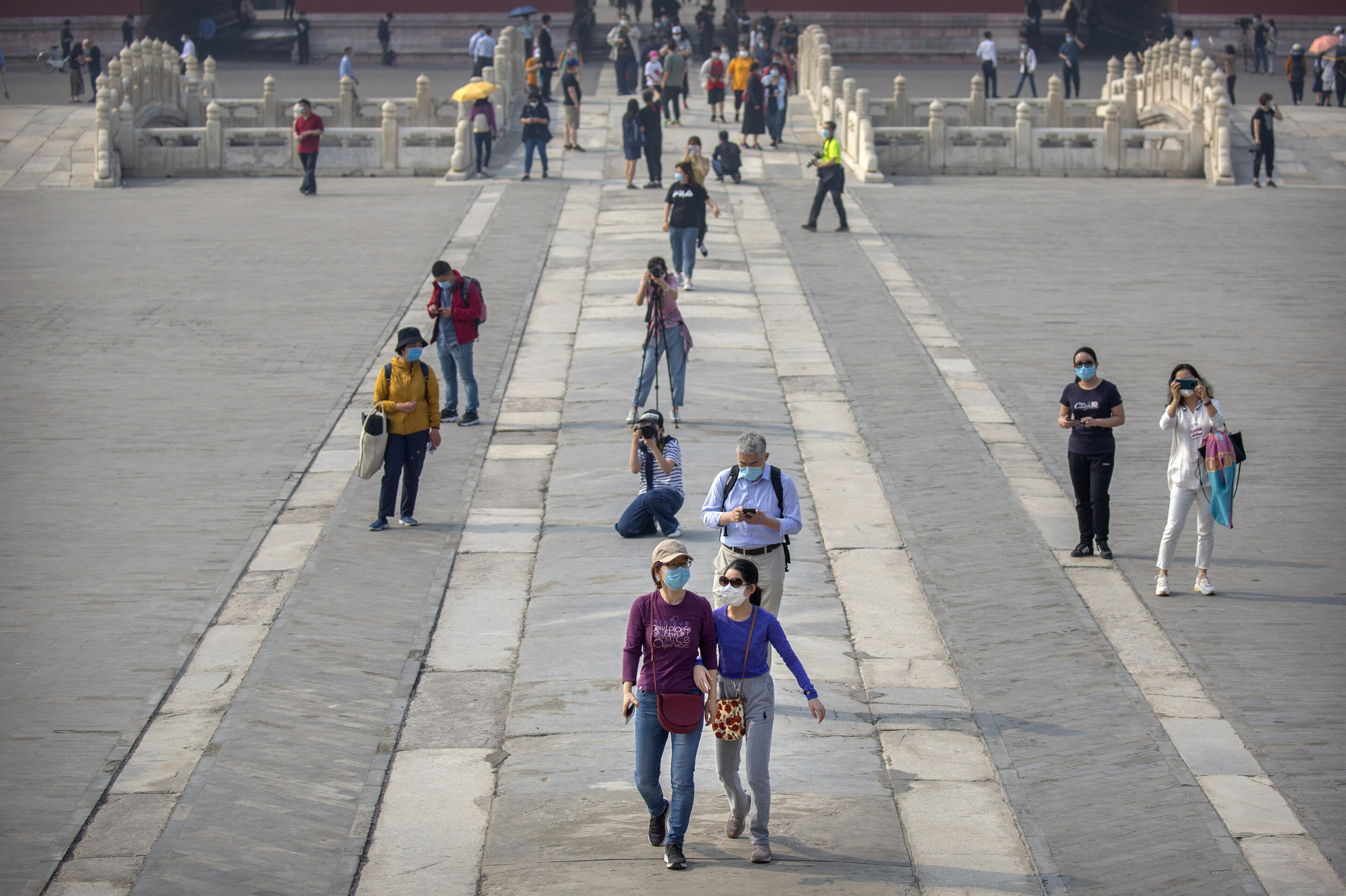 Forbidden City, Parks in Chinese Capital Reopen to Public