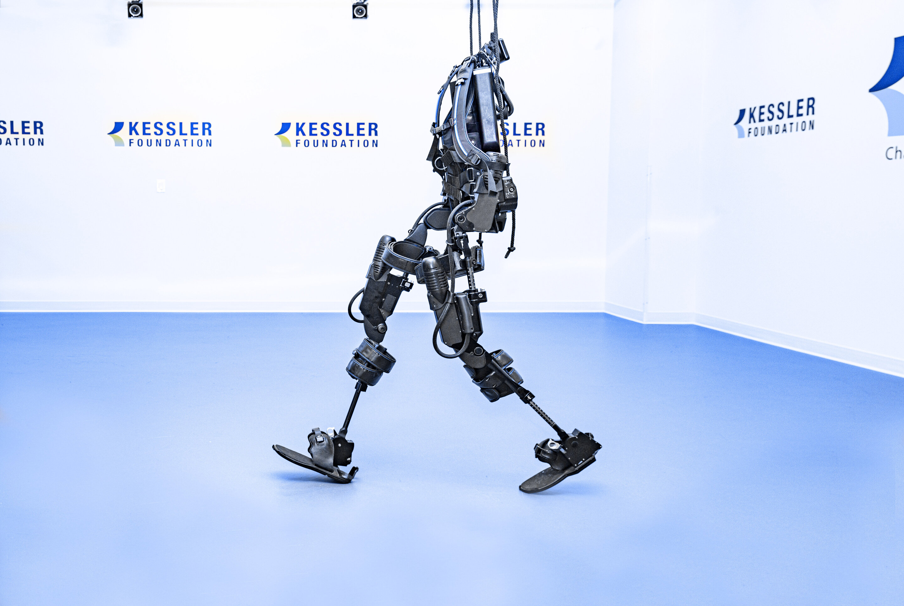  Exoskeleton  assisted walking improves mobility in 