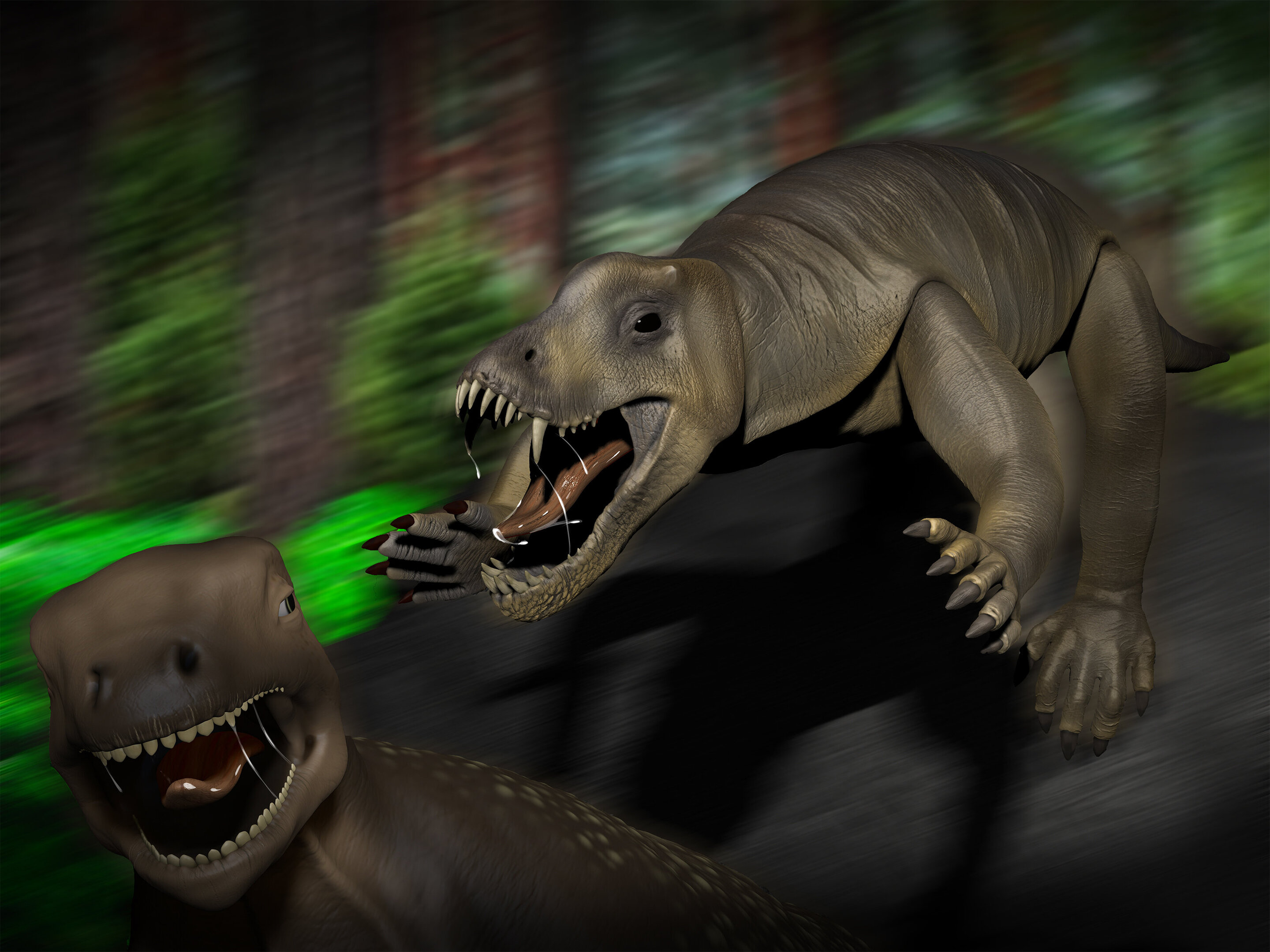 Представление ученых зверей. Антеозавры Anteosaurus magnificus. Звероящеры Пермского периода. Криптозоология динозавры. МОСХОПС динозавр.