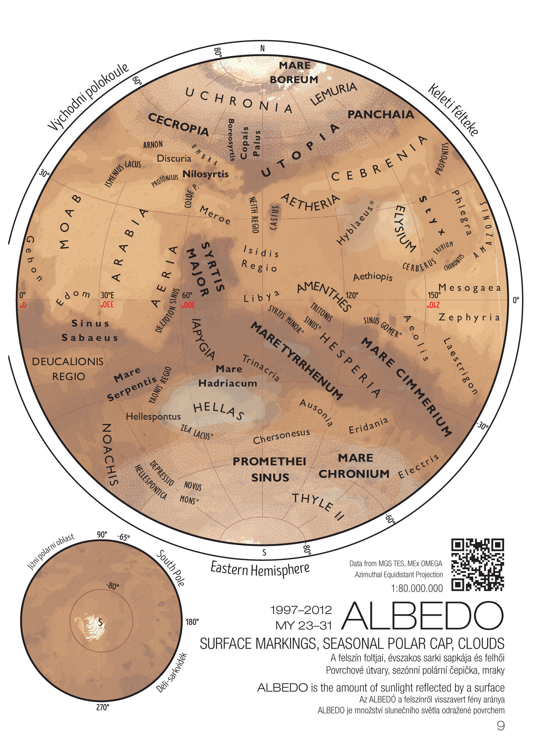 red planet map