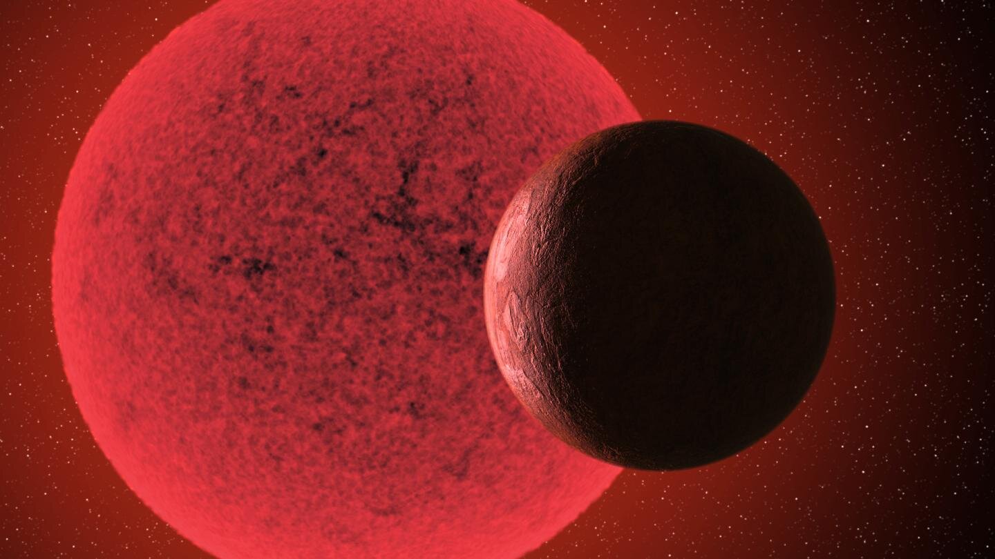 A new super-Earth has found a red dwarf star