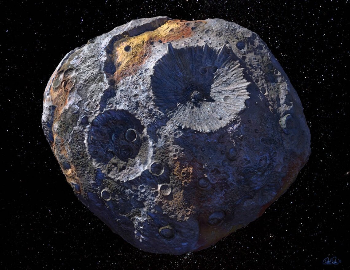 Asteroid 16 Psyche ist möglicherweise nicht das, was Wissenschaftler erwartet haben