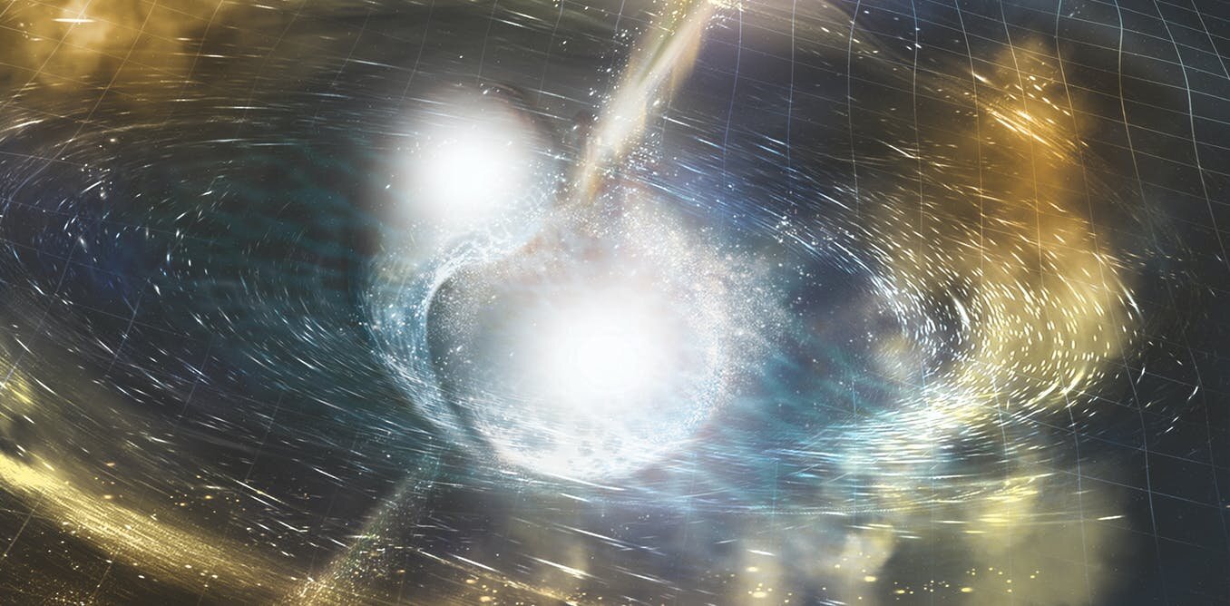 A small crystal device can raise gravity wave detectors to detect the birth call of black holes