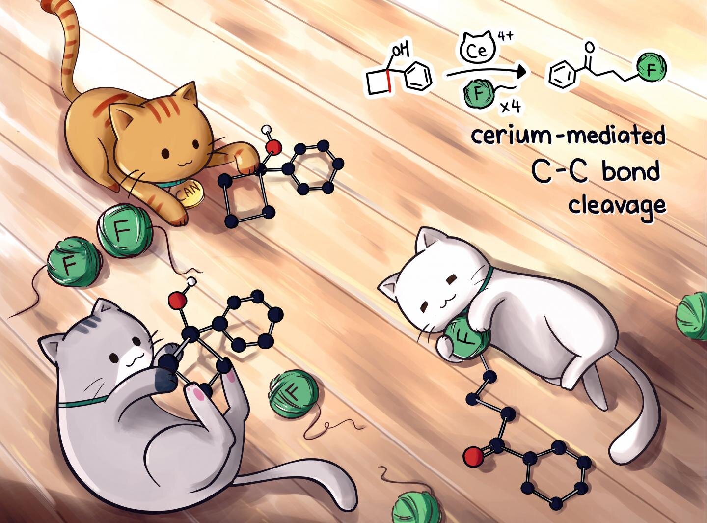 Cerium saves money to make drug precursor