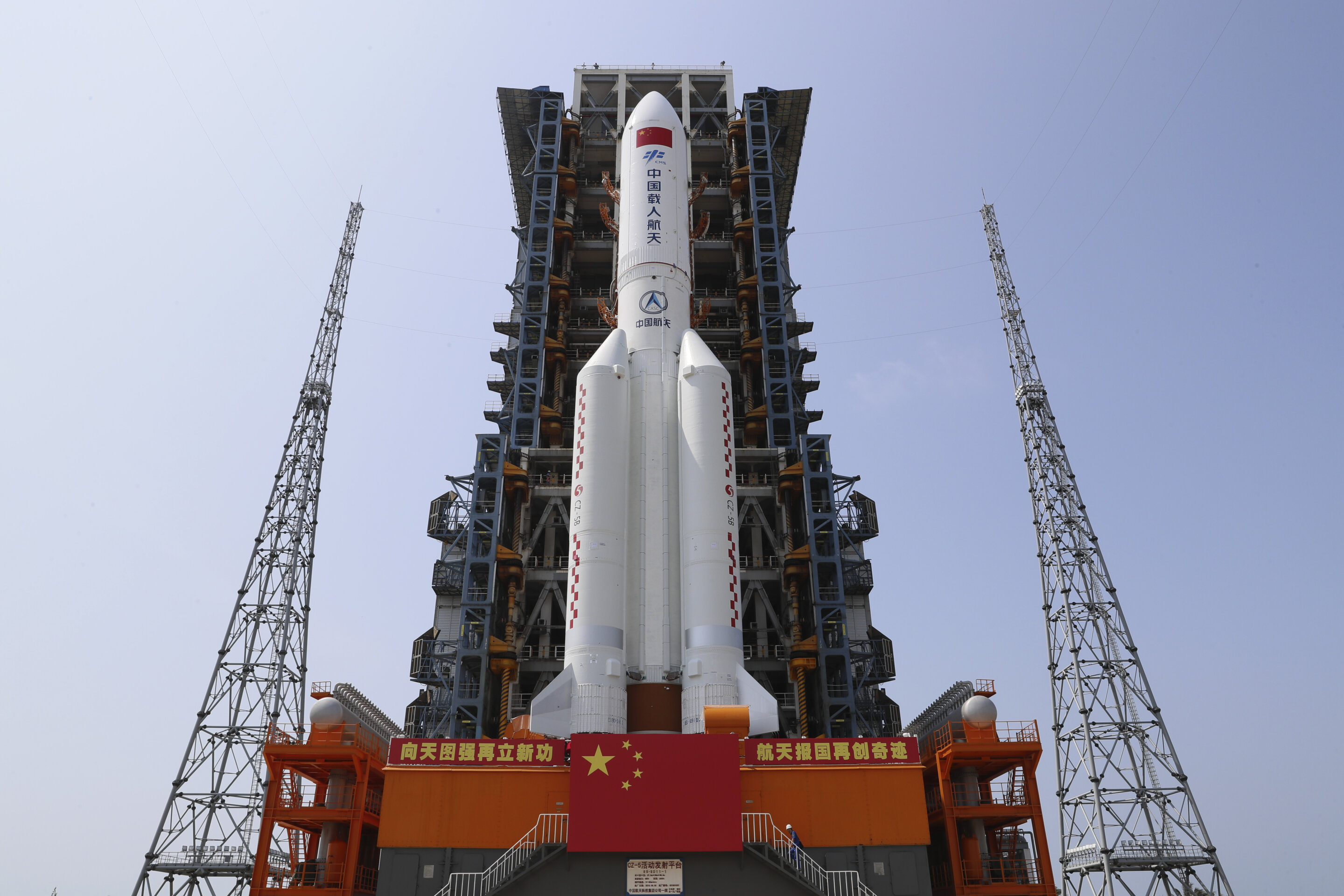 تستعد الصين لإطلاق الكتلة الرئيسية لمحطة الفضاء Heavenly Harmony