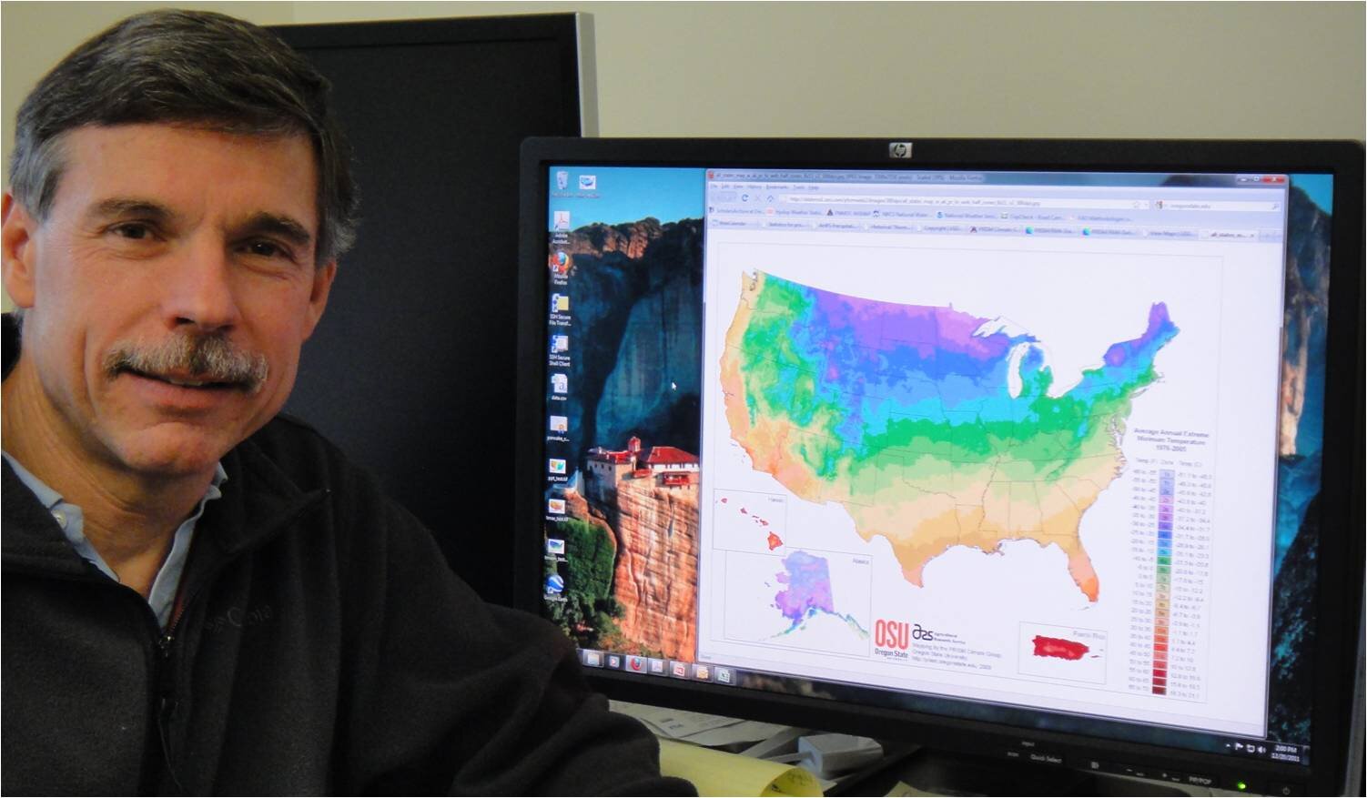 OSU climate maps show new climate extremes, wetter, drier, hotter