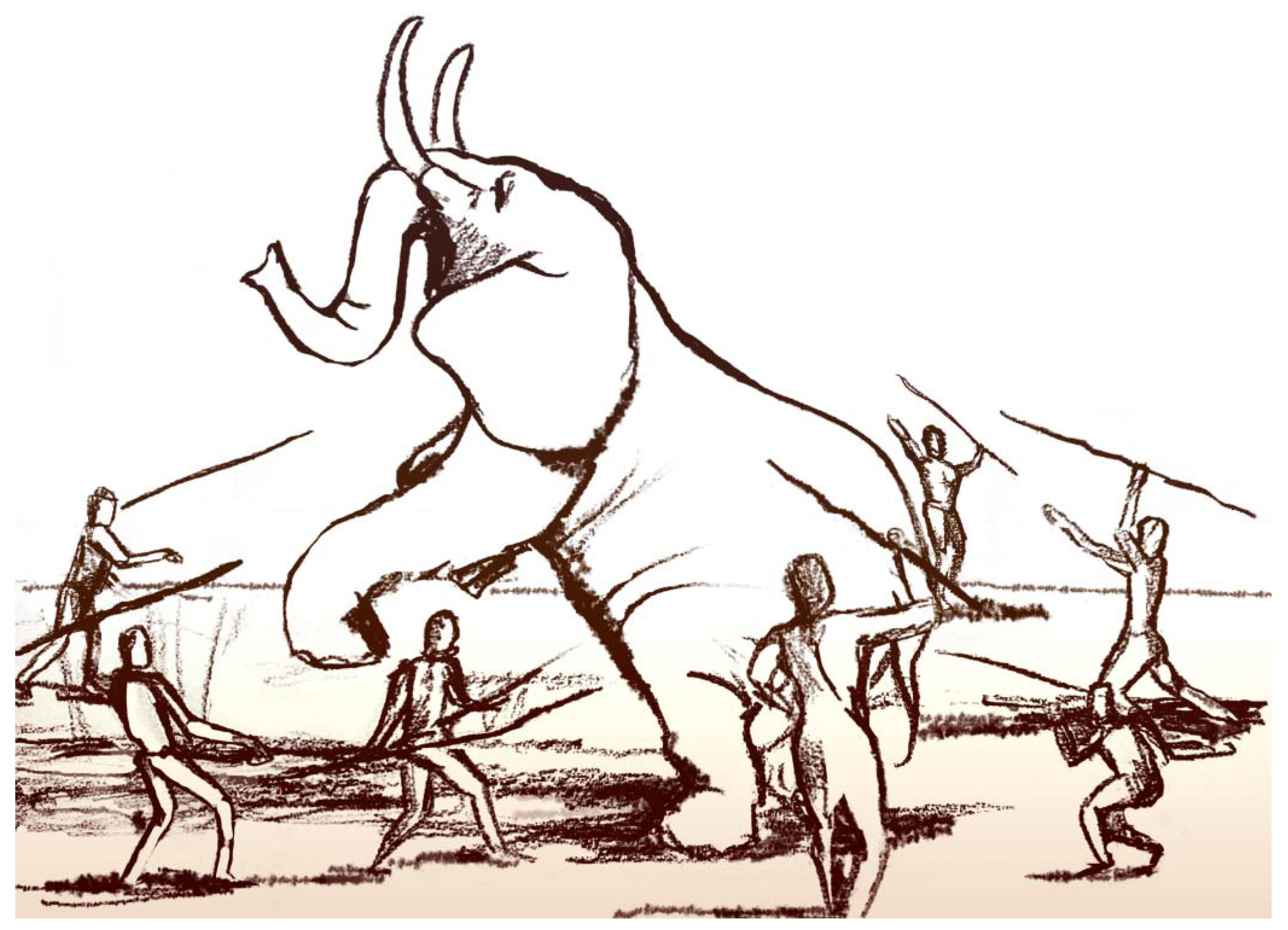 Early humans hunted the largest available animals to extinction for 1.5 million ..