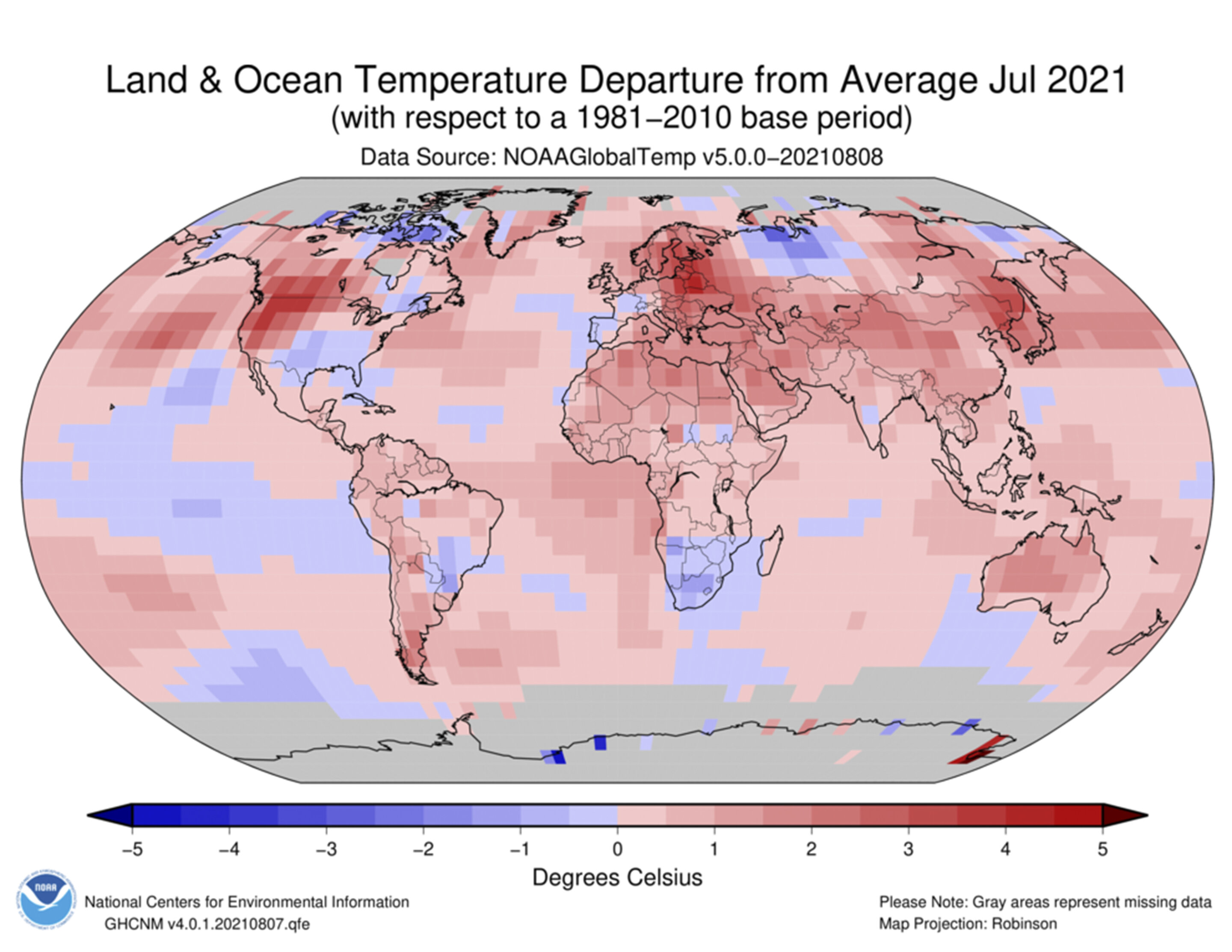 July 2021 Was the Hottest Month Ever Recorded