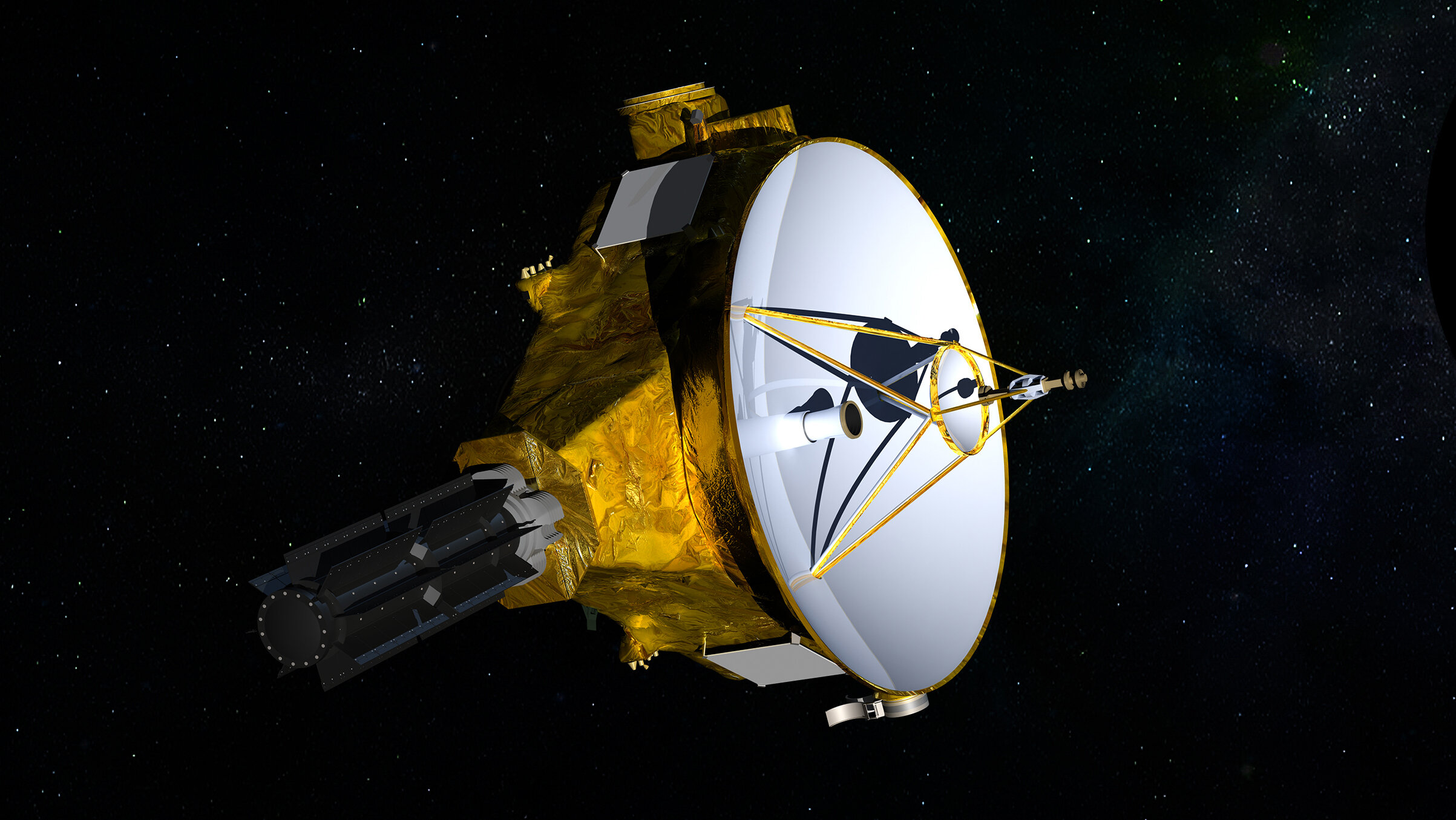 La NASA New Horizons arriva in un raro punto di riferimento spaziale