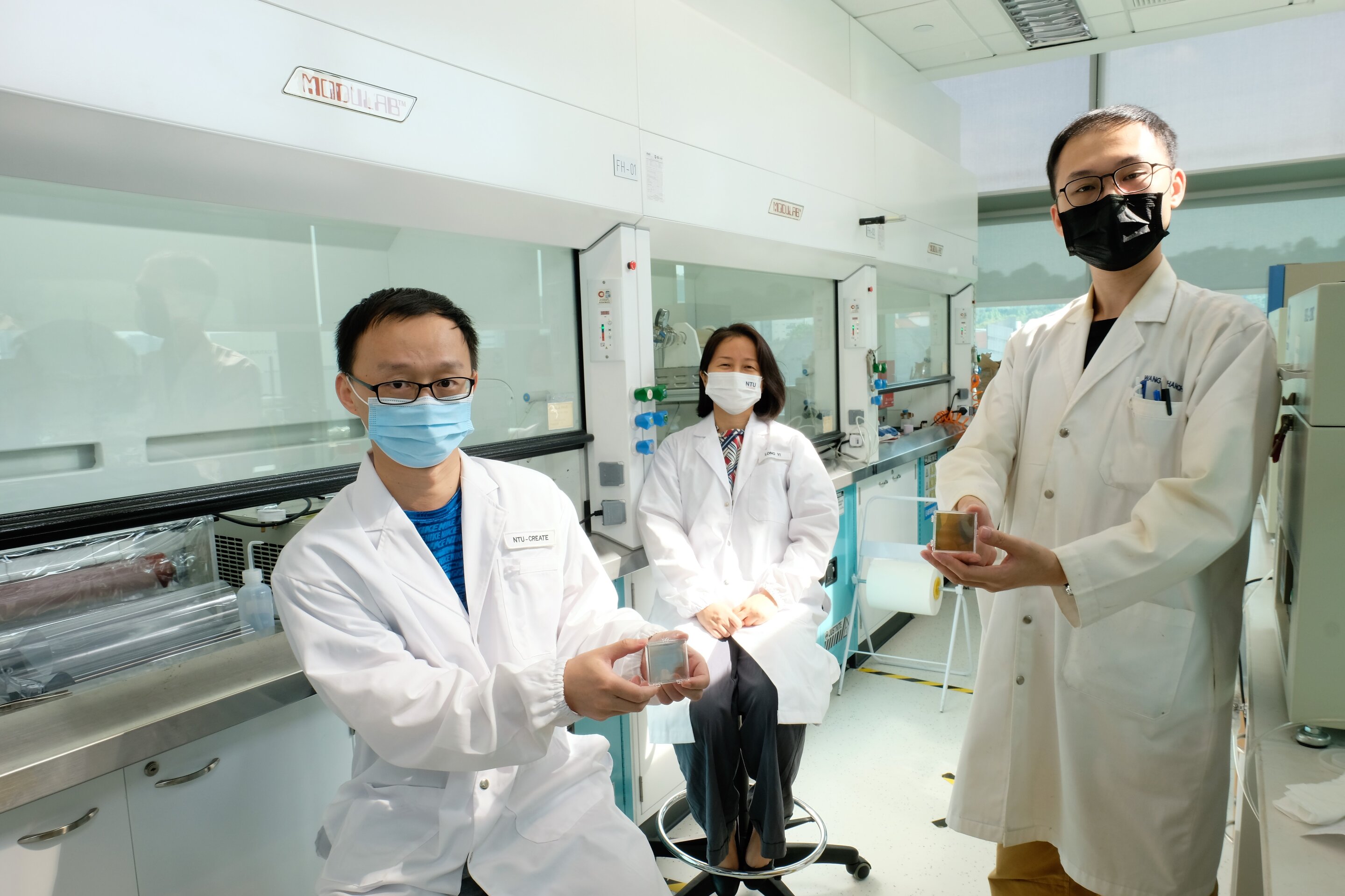 NTU Singapore scientists invent energy-saving glass that 'self-adapts' to heating and cooling demand