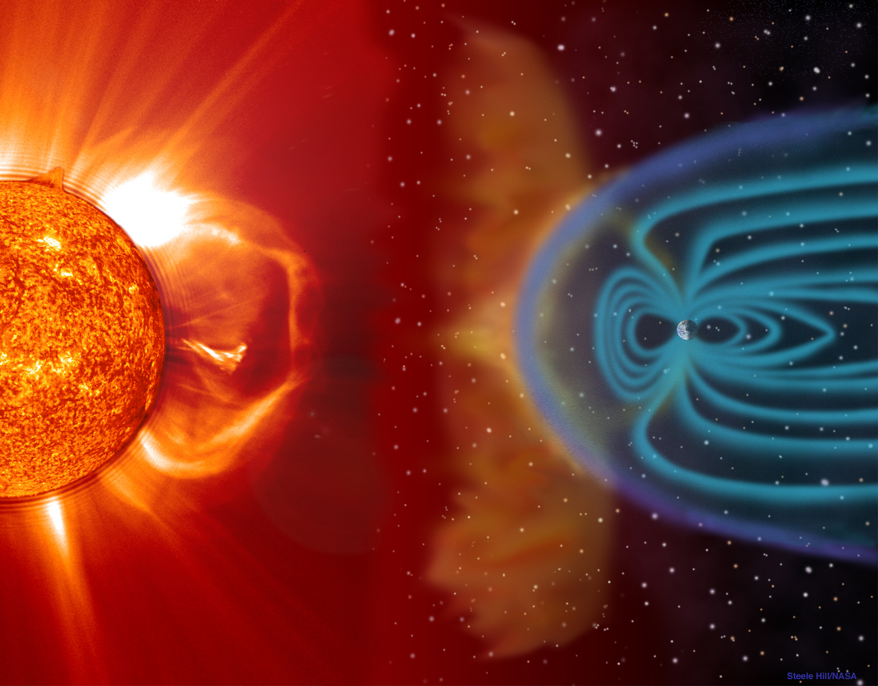 Planetary shields will buckle under stellar winds from their dying ...