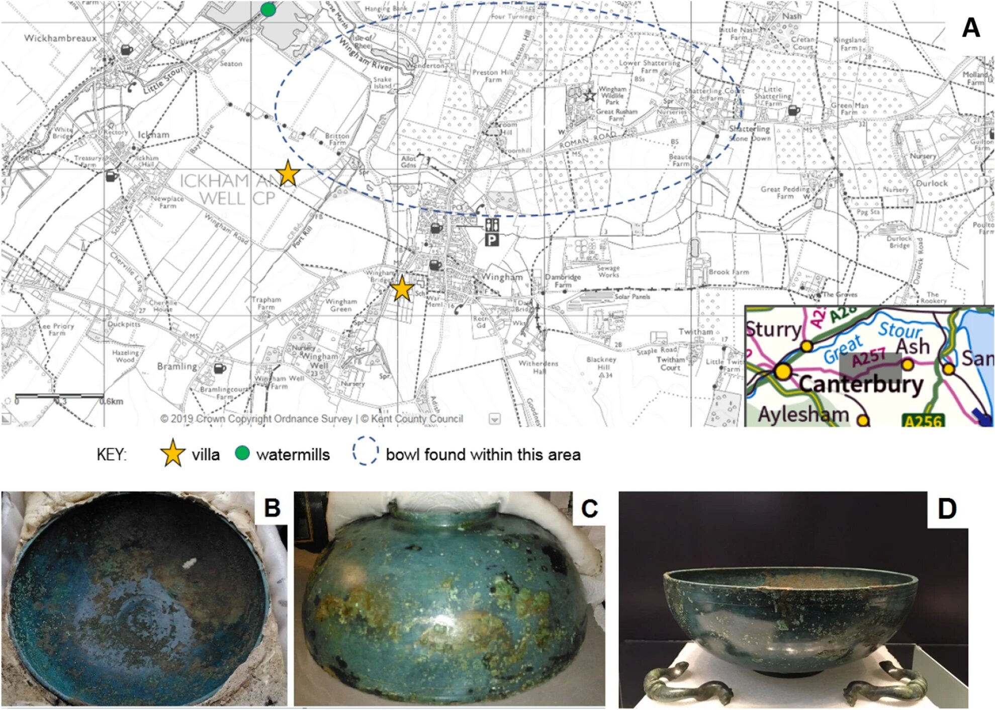 Modern pesticide accelerates corrosion of ancient Roman bowl