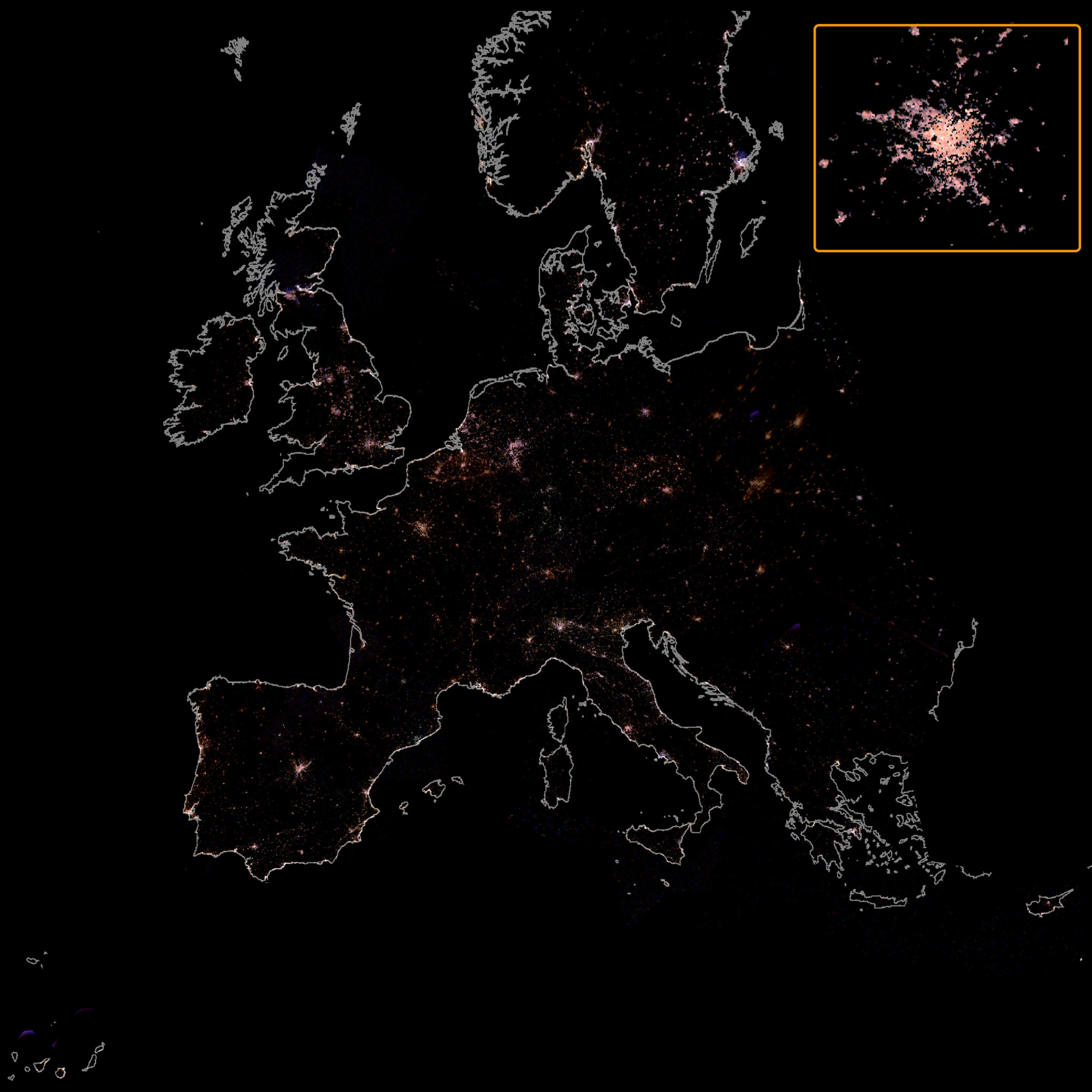 Conversion To Led Lighting Brings New Kind Of Light Pollution To Europe