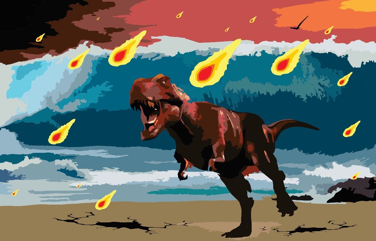 Impact that killed the dinosaurs may have triggered a 'mega-earthquake' that las..