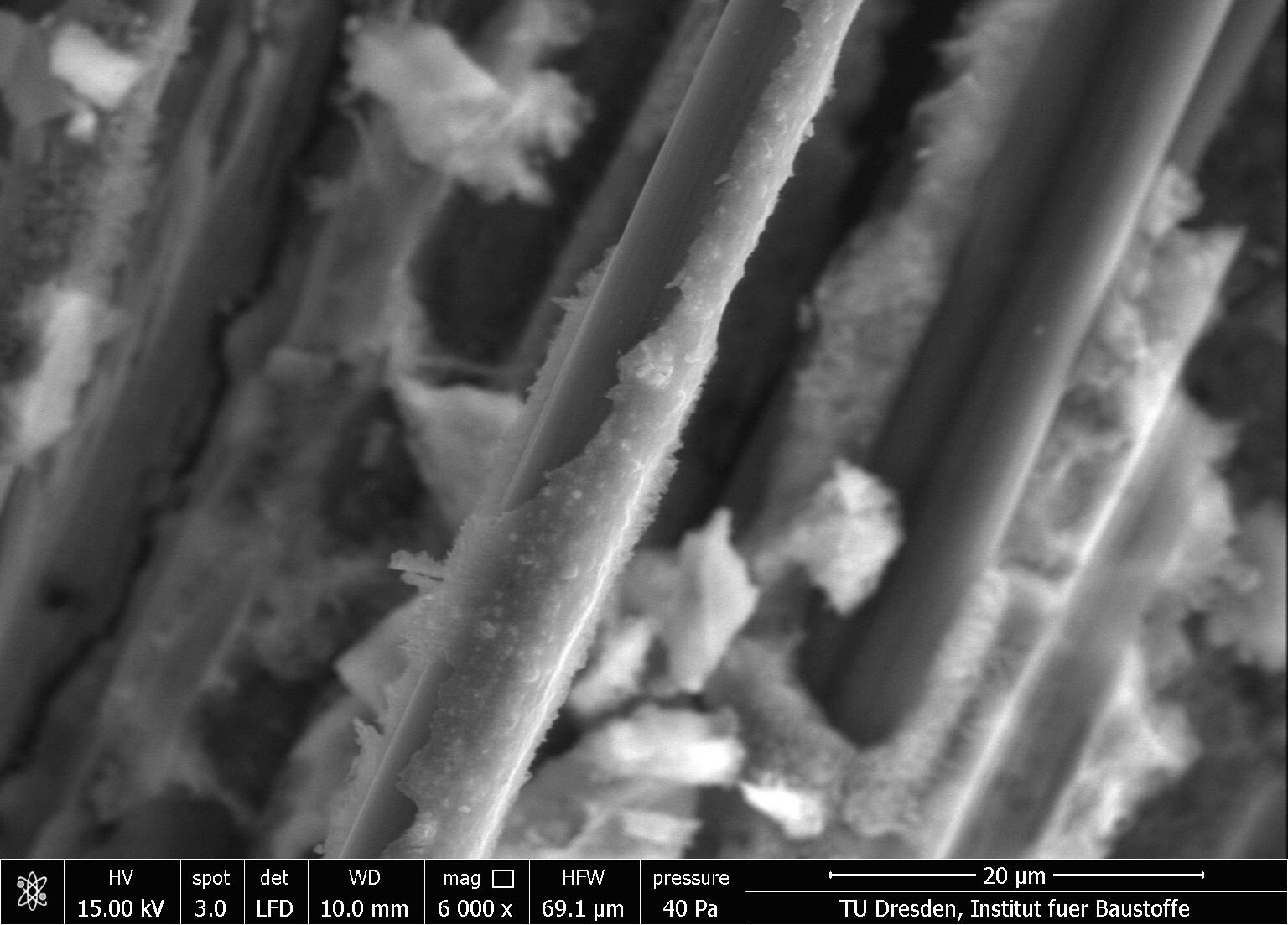 Improved applications for carbon fibers in concrete
