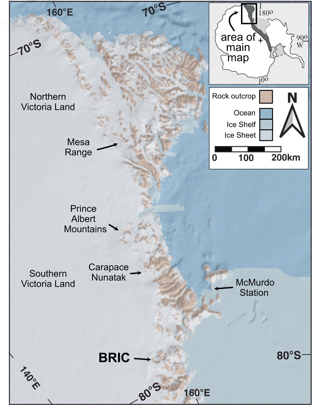 L’équipe de recherche confirme l’existence de conditions glaciaires dans la région antarctique à la fin du Crétacé