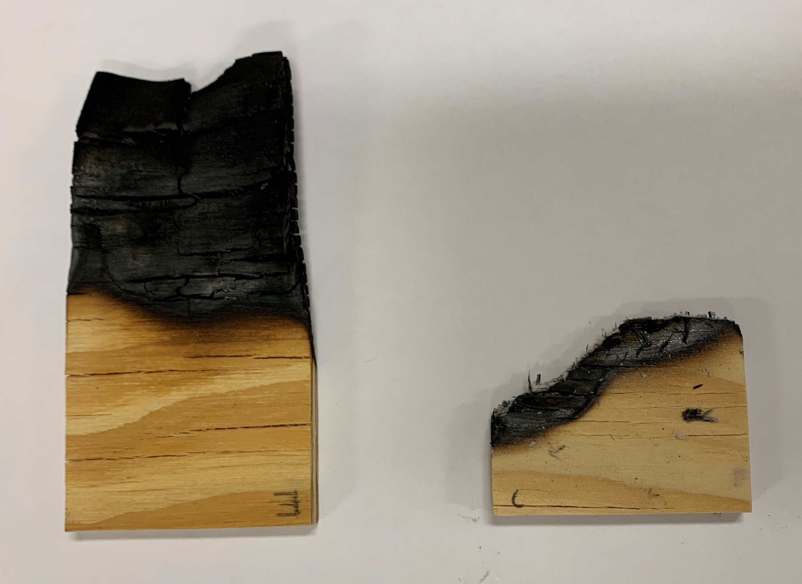 Making wooden construction materials fire-resistant with an eco-friendly coating