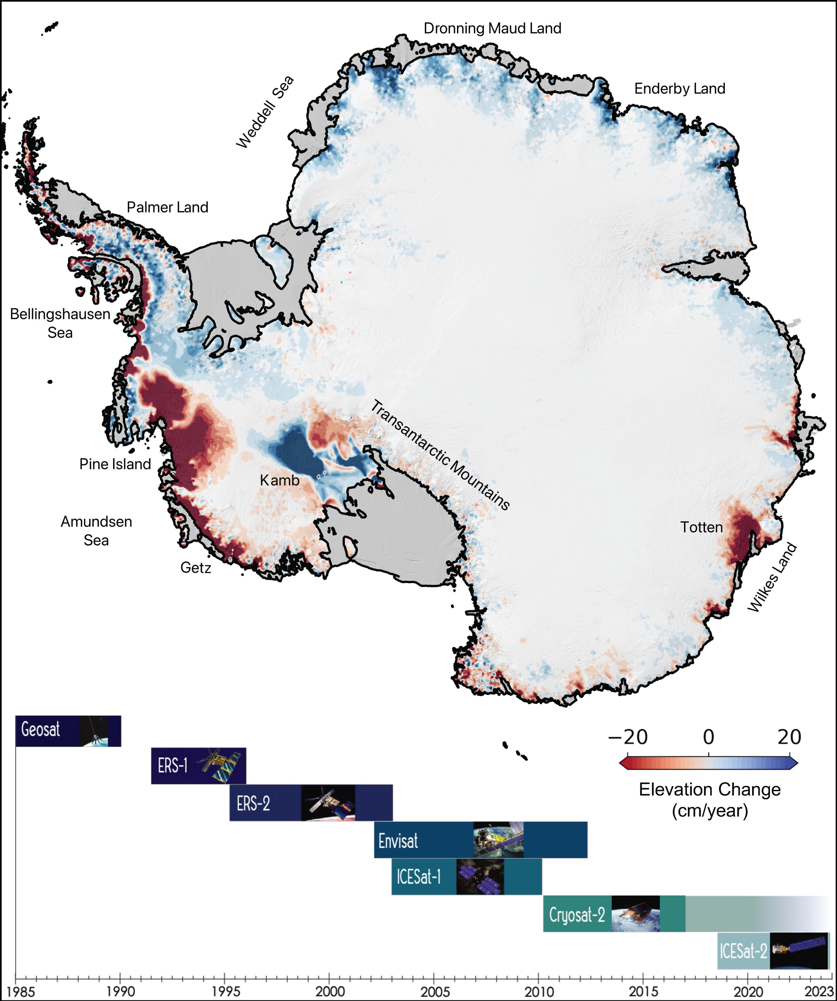 New map of Antarctic ice flow is the most accurate to date •