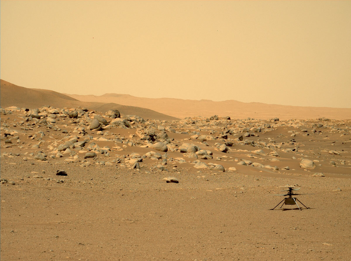 NASA's Mars helicopter Ingenuity needs a patch to keep flying after sensor failu..