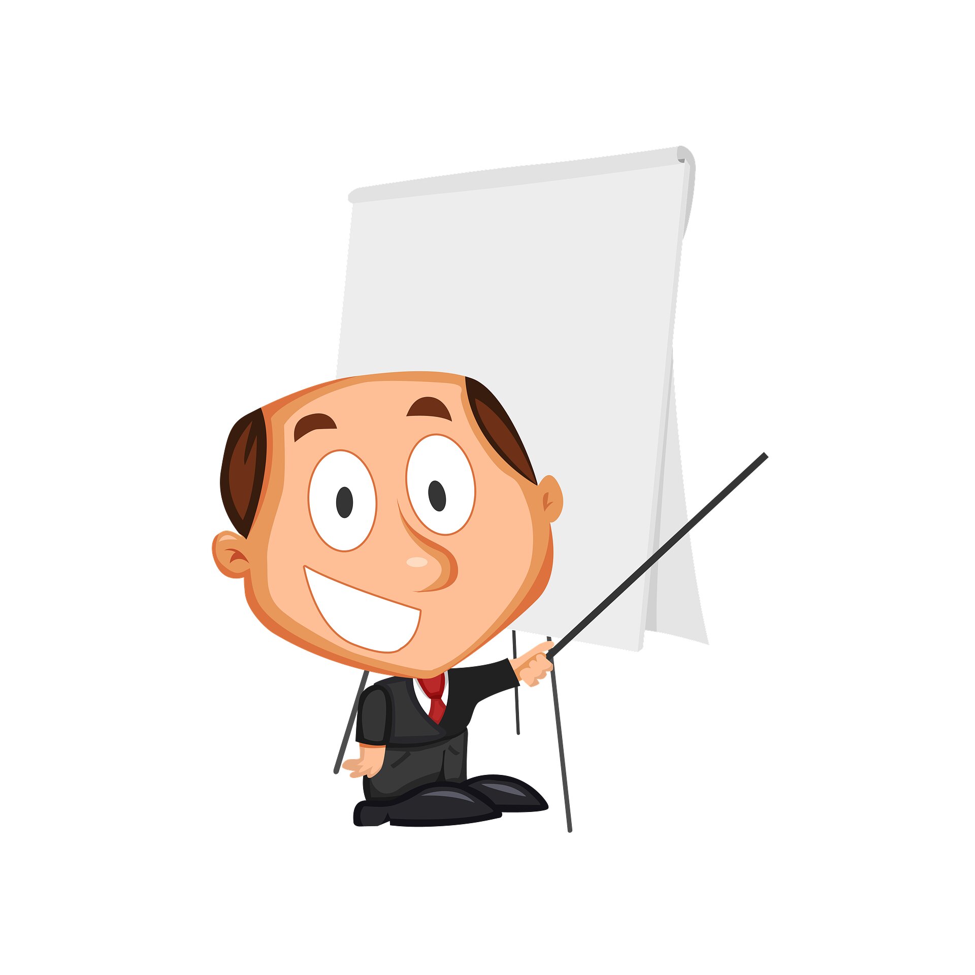 drawing of person giving a presentation Credit: Pixabay/CC0 Public Domain