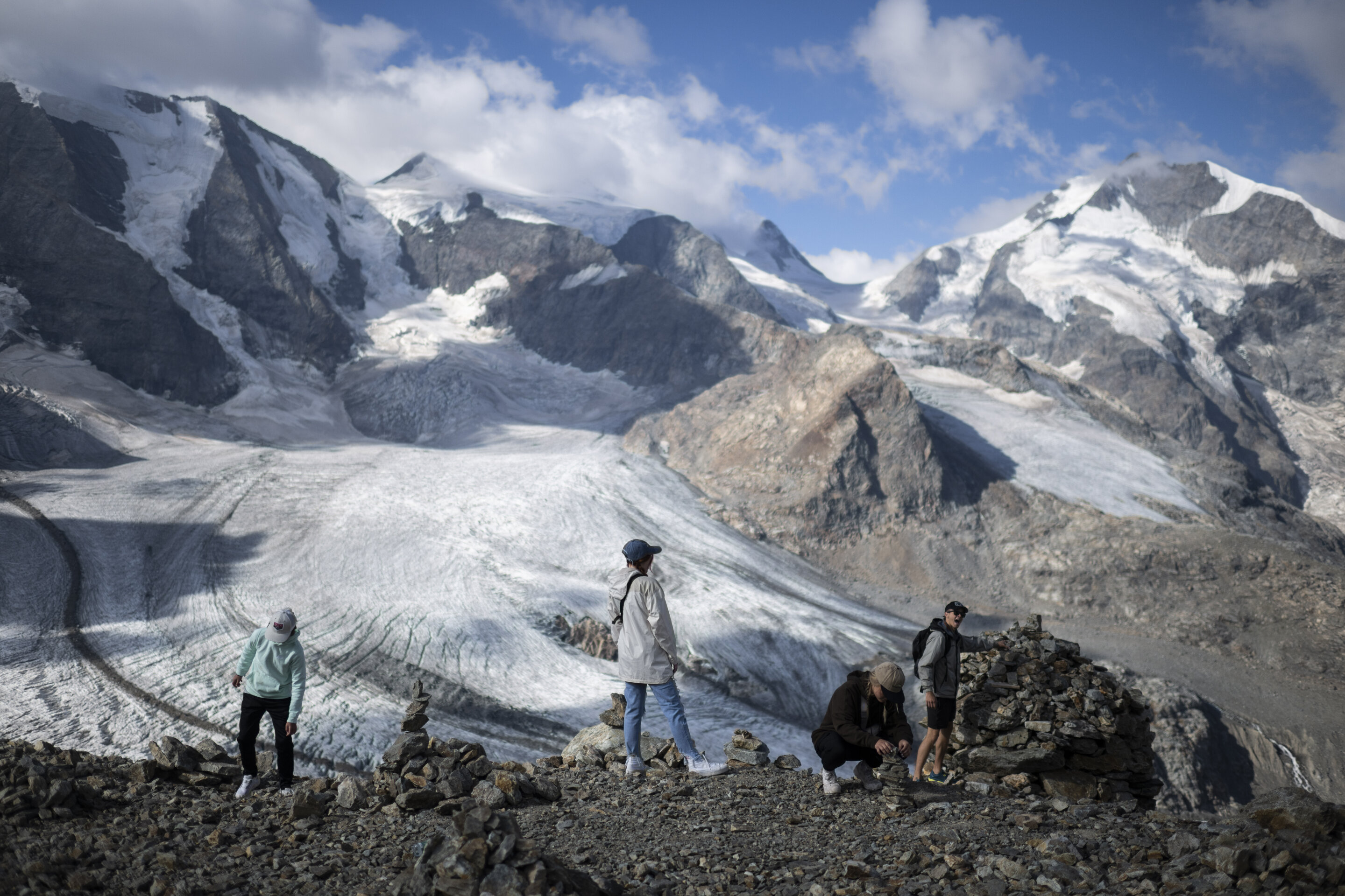 #Already shrunk by half, Swiss glaciers melting faster