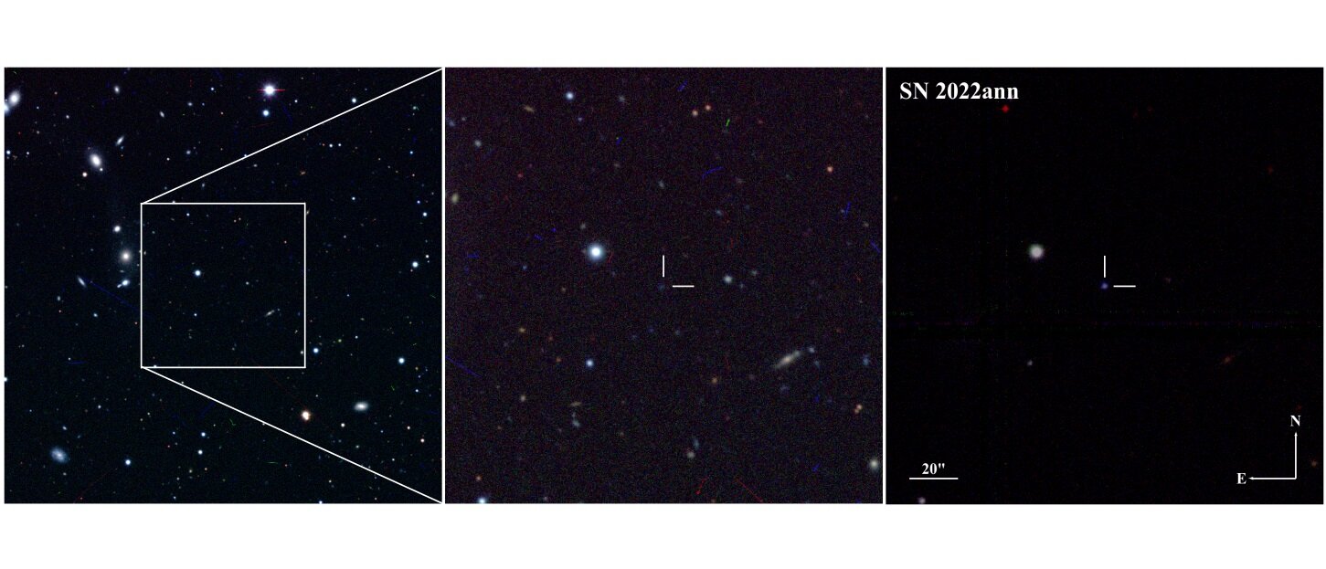Study investigates a rare Type Icn supernova