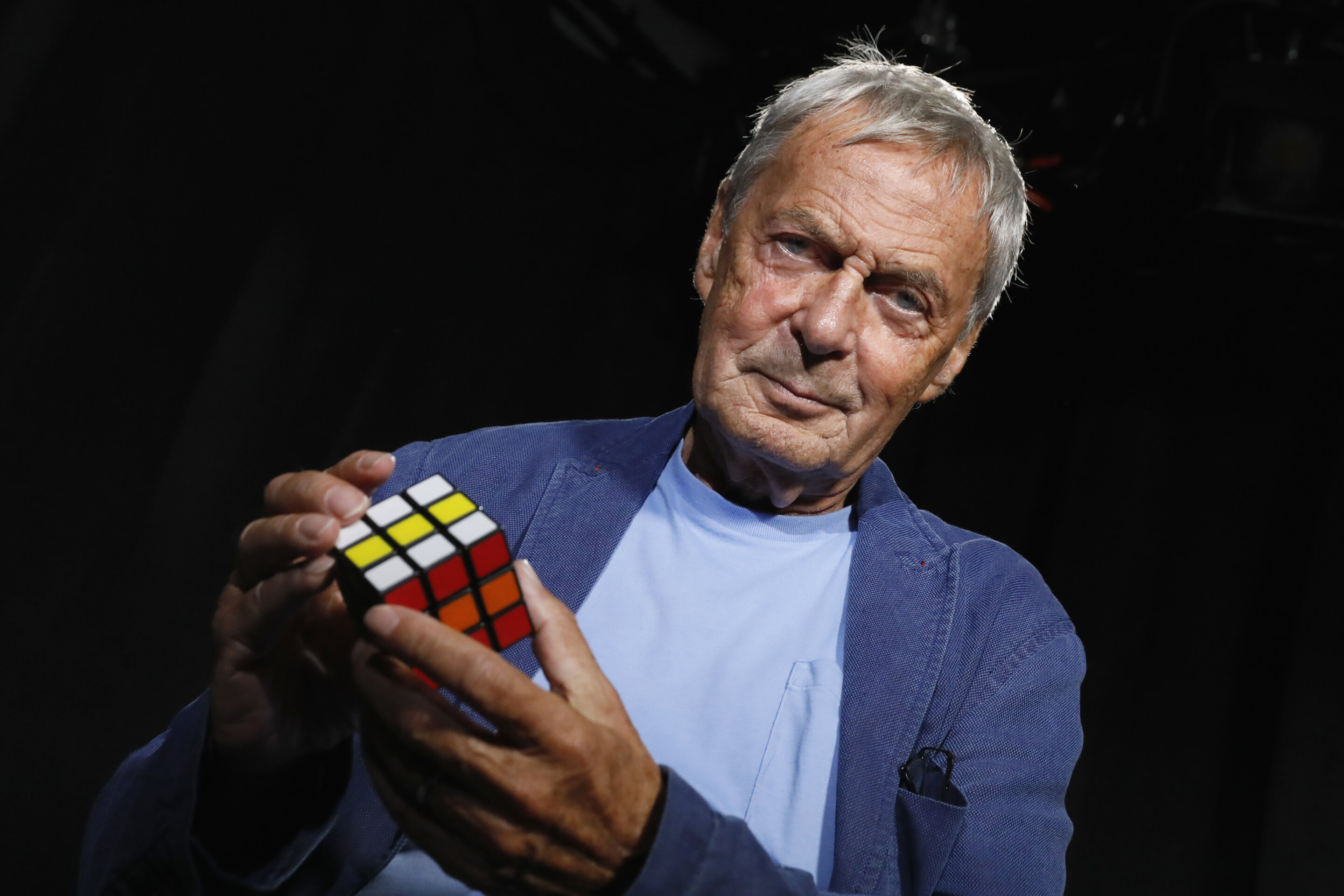 The mind behind the Rubik's Cube celebrates a lasting puzzle