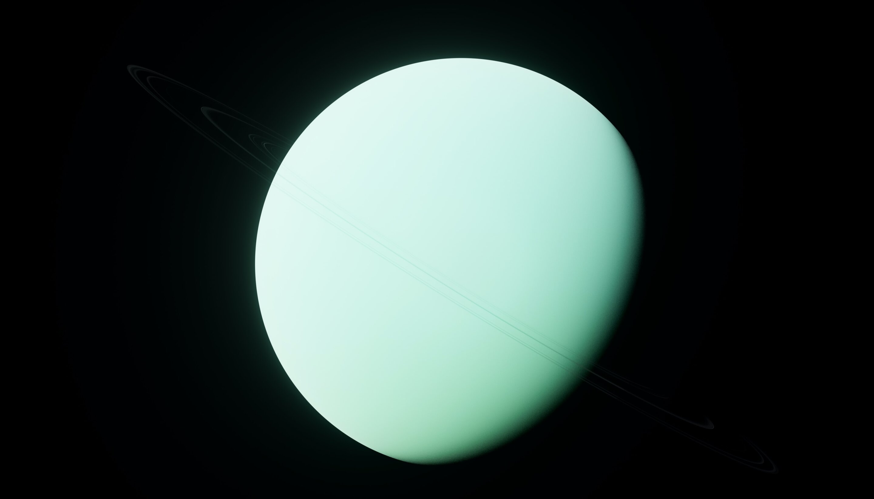 Una posible explicación para el extraño ángulo de inclinación y la rotación opuesta de Urano