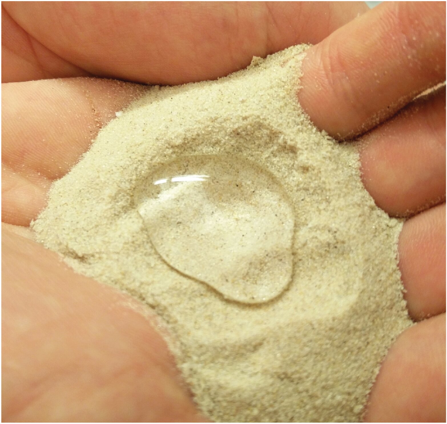 Wax-coated sand keeps soil wet longer, improves crop yields in arid regions