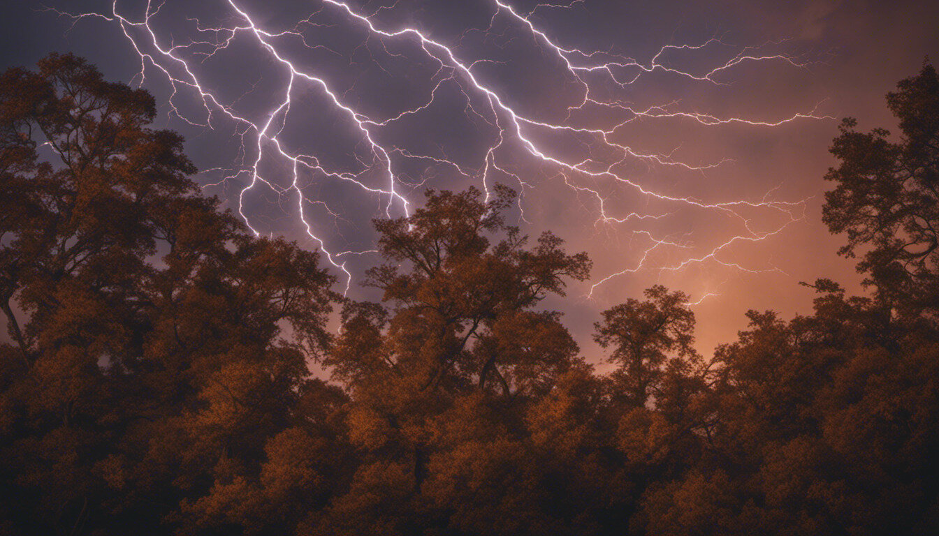 Kids News: Amazing photo shows three types of lightning and 100 lightning  strikes