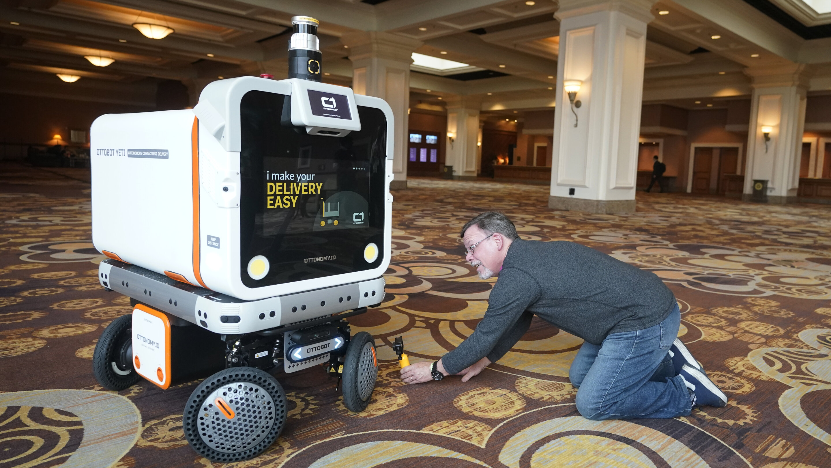 Best of CES 2023 Wireless TV, delivery robots and incar VR