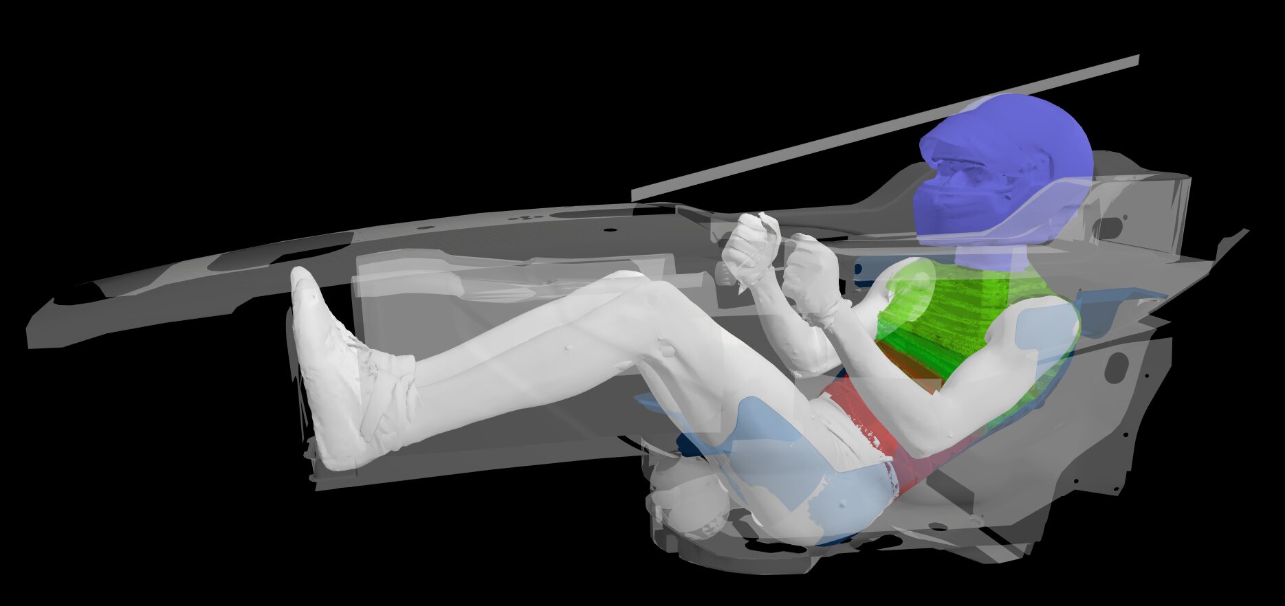 F1 driver seat ‘avatar’ has potential to improve comfort and performance