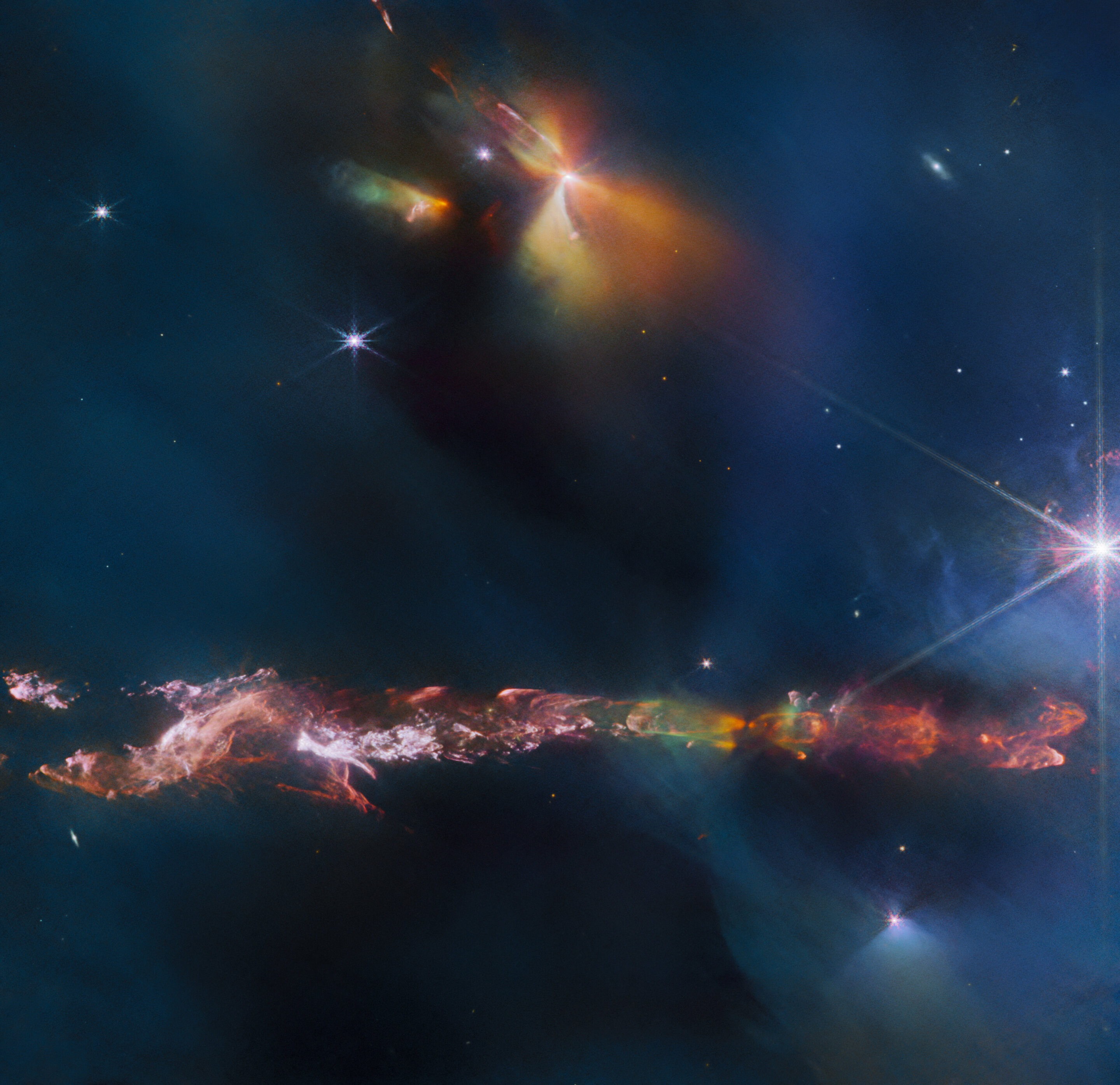Webb rejestruje wybitną protogwiazdę w Perseuszu