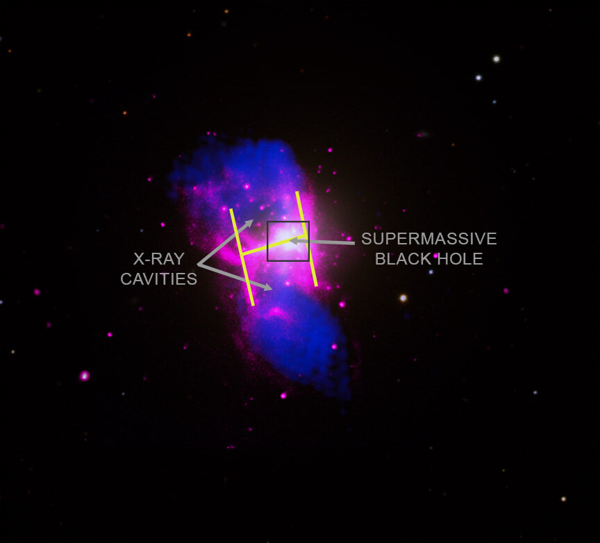 ‘H’ voor heet en enorm op Chandra’s foto
