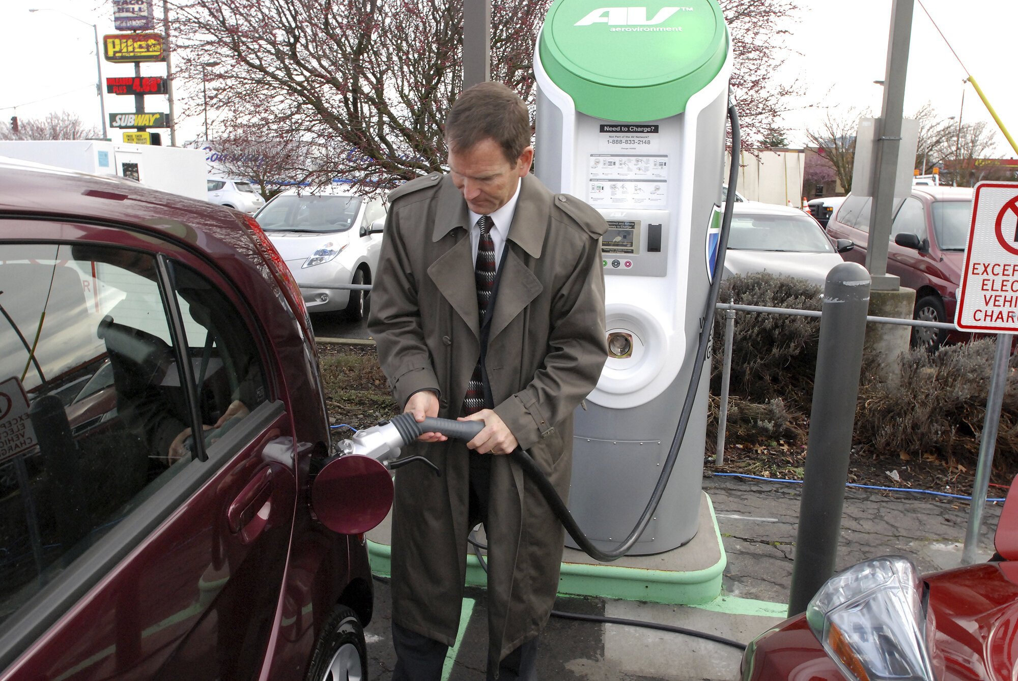 Major automakers unite to build electric vehicle charging network they say will rival Tesla’s