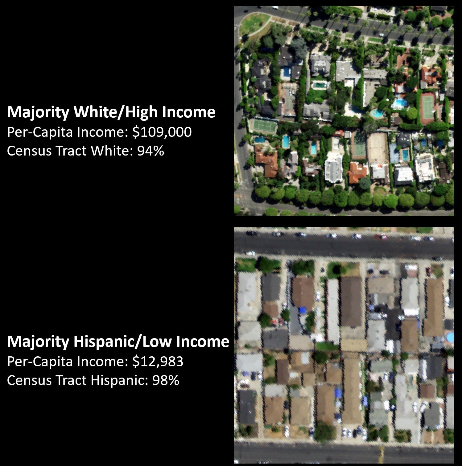Money to burn: Wealthy, white neighborhoods losing their heat shields