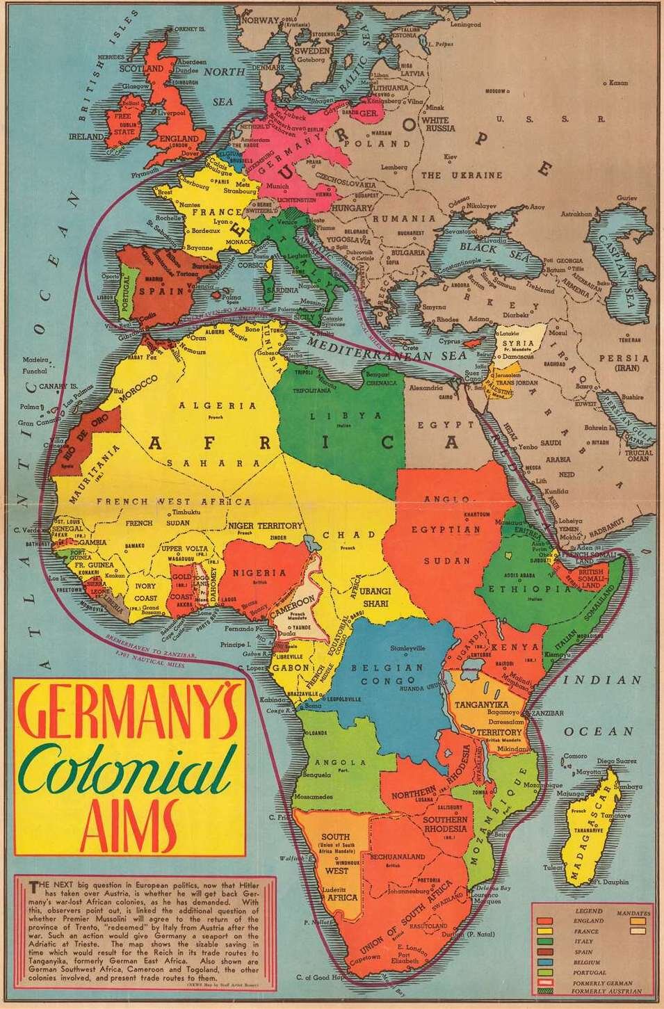 Examining Nazi plans for dividing and 'improving' Africa during World War II