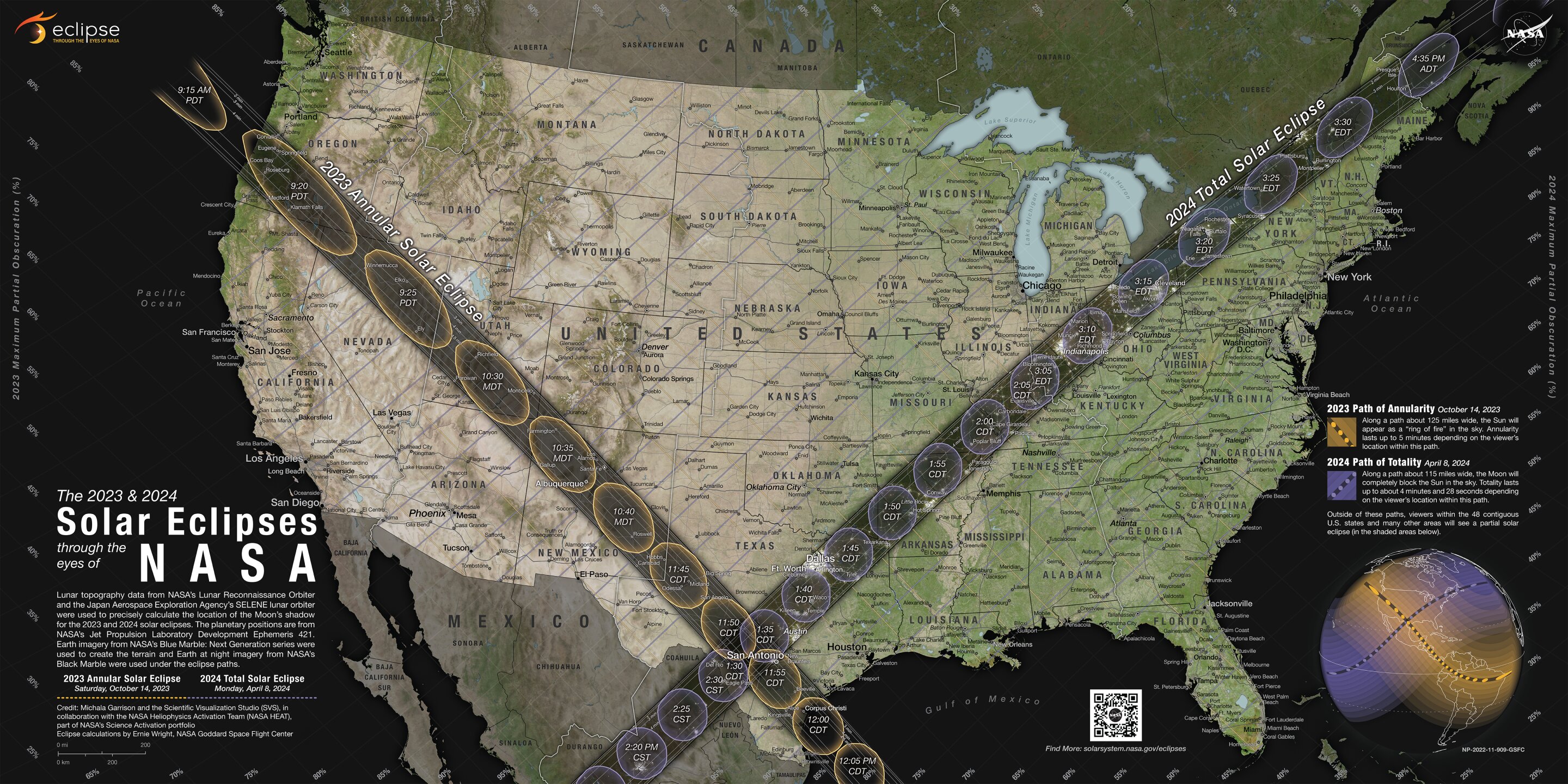 new-nasa-maps-show-2023-and-2024-solar-eclipses-in-the-us-isolo-news