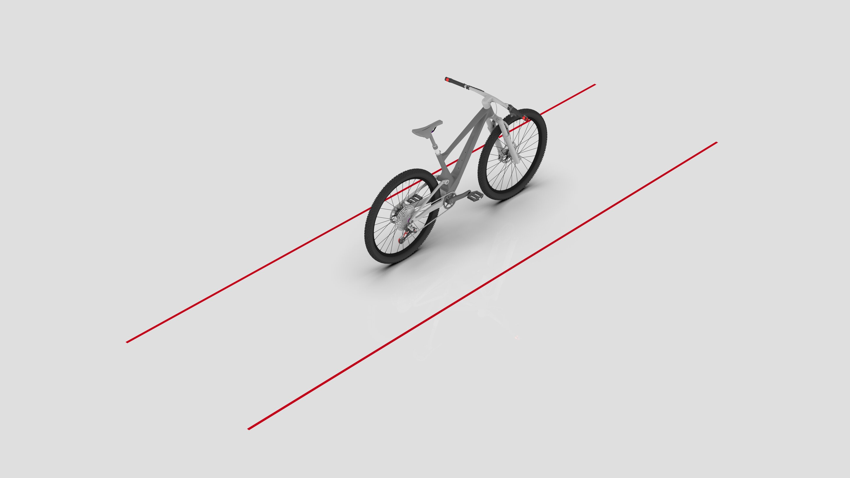 Nowy pas laserowy z ekranem dotykowym, aby zapewnić bezpieczeństwo rowerzystom