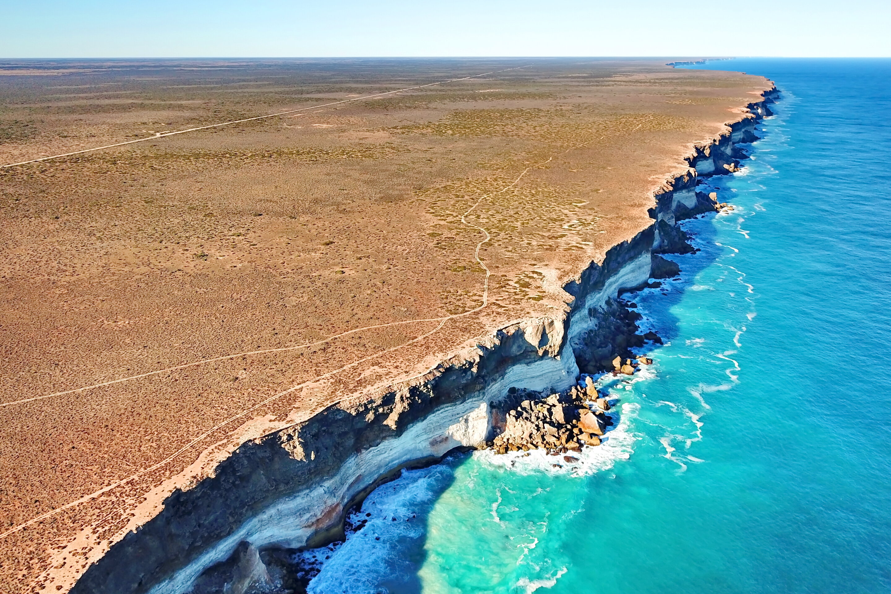 Скалы Налларбор показывают превращение Австралии из плодородной почвы в пыль