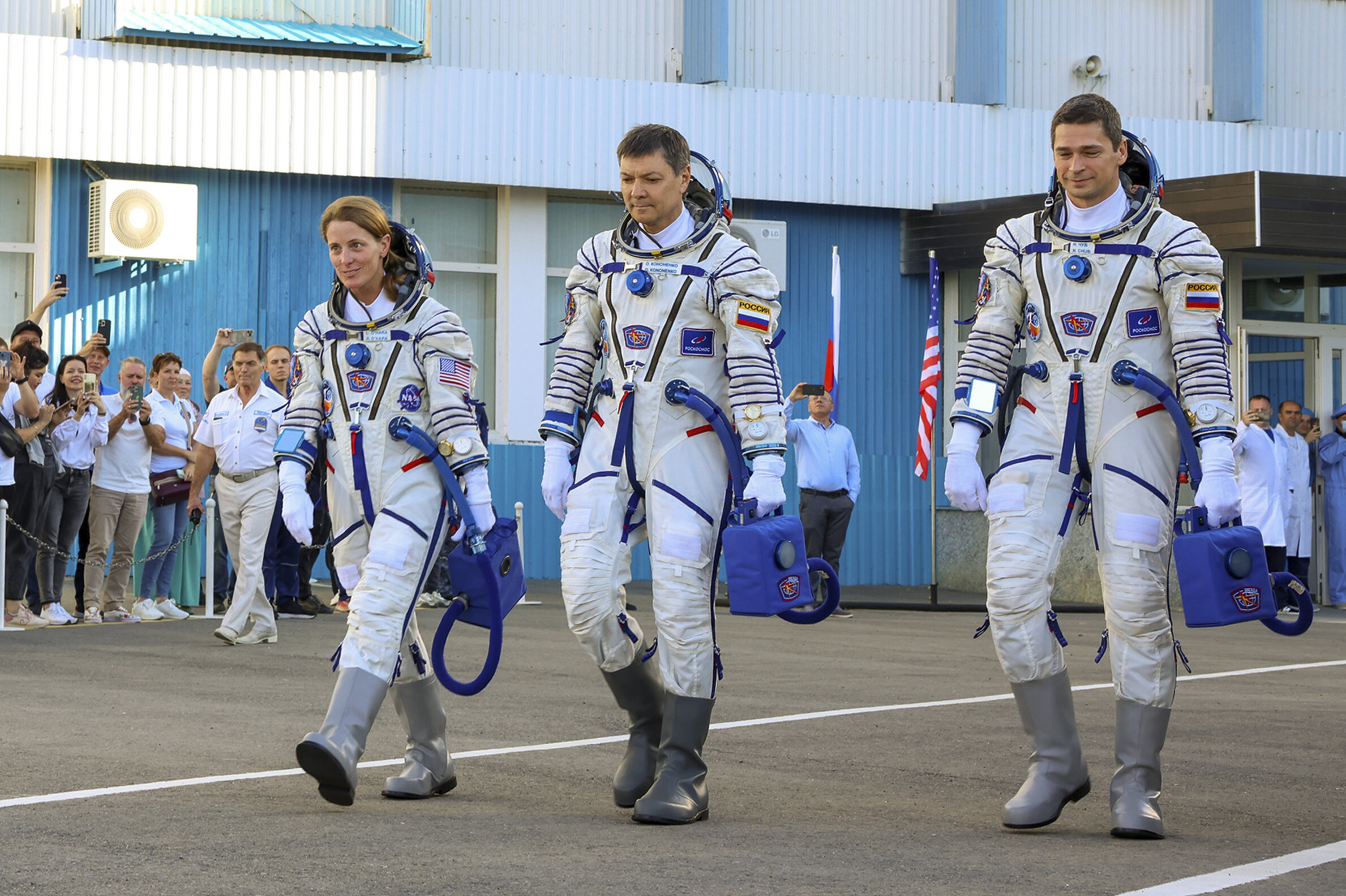 Amerykanin i dwóch Rosjan wyruszają rosyjską kapsułą na Międzynarodową Stację Kosmiczną