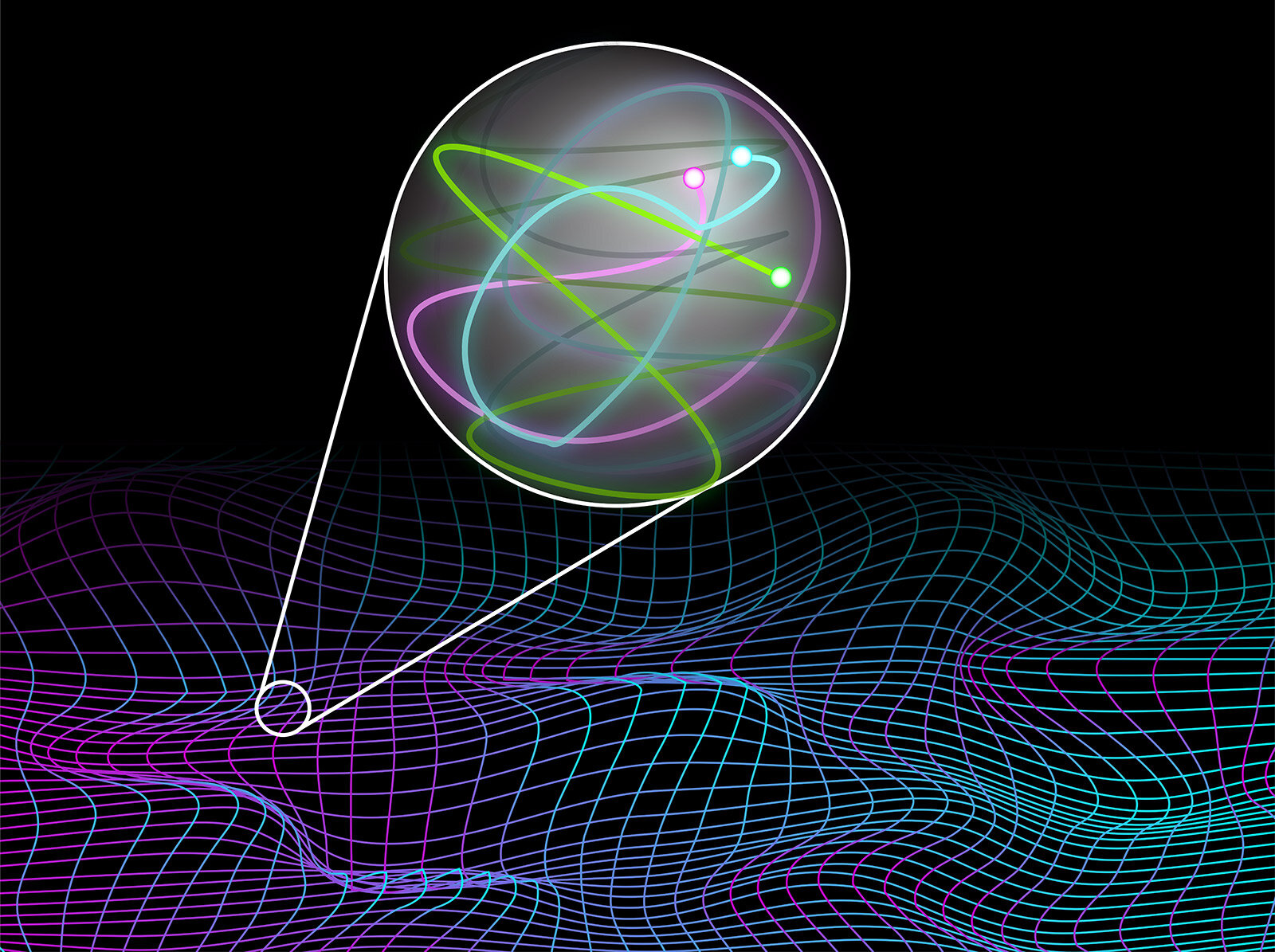 Randomness in quantum machines helps verify their accuracy
