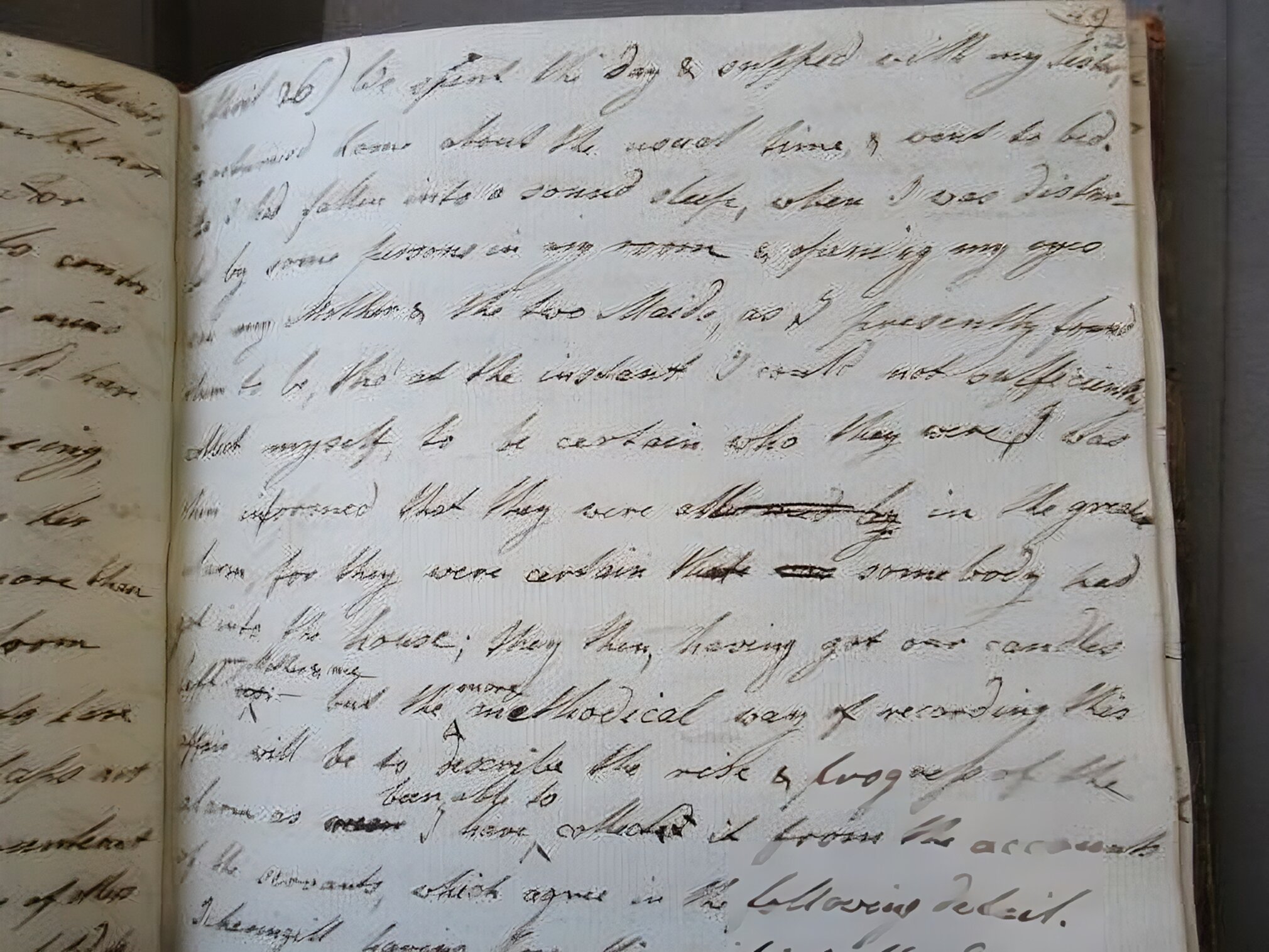 Spotlight thrown on diary of York woman from 1800s