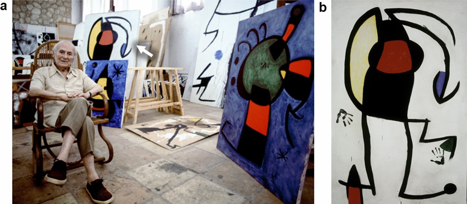 Study explains the rapid deterioration of one of painter Juan Miró's favorite colors