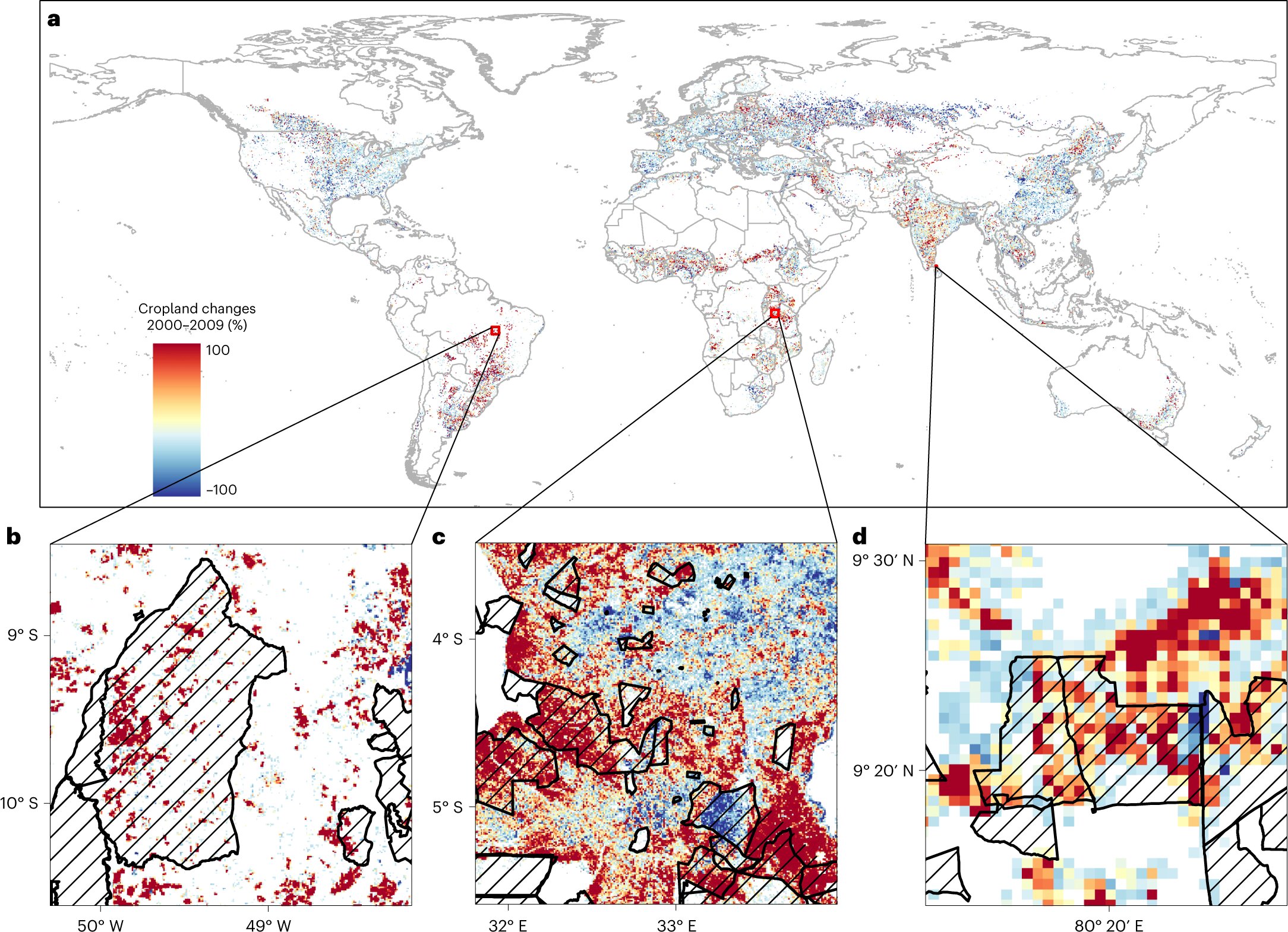 photo of Study reveals exacerbated cropland expansion within global protected areas in the 21st century image
