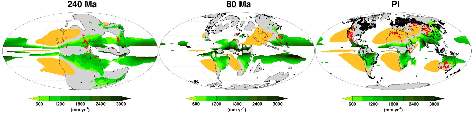 Study reveals transition from Pangea megamonsoon to modern global monsoon