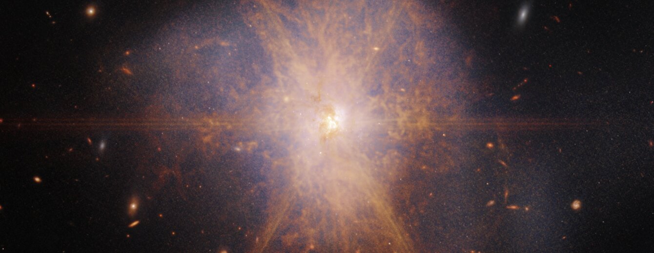 Webb capture l’incroyable fusion galactique Arp 220