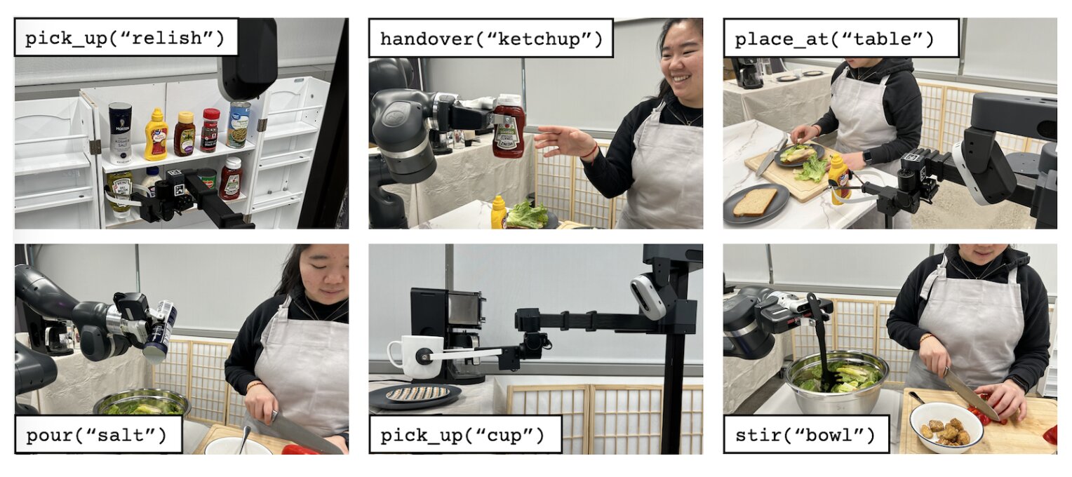 #A system that allows home robots to cook in collaboration with humans