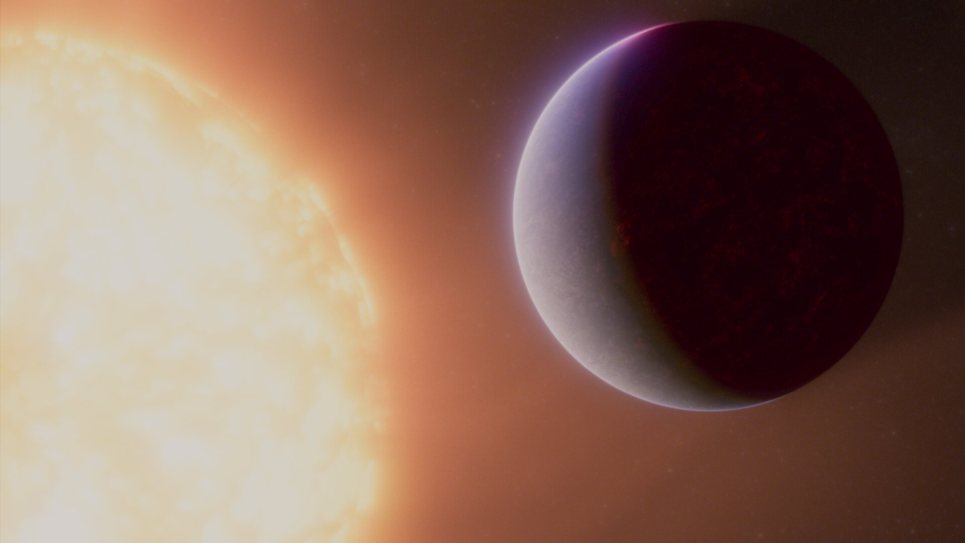 Hints of a possible atmosphere around a rocky exoplanet