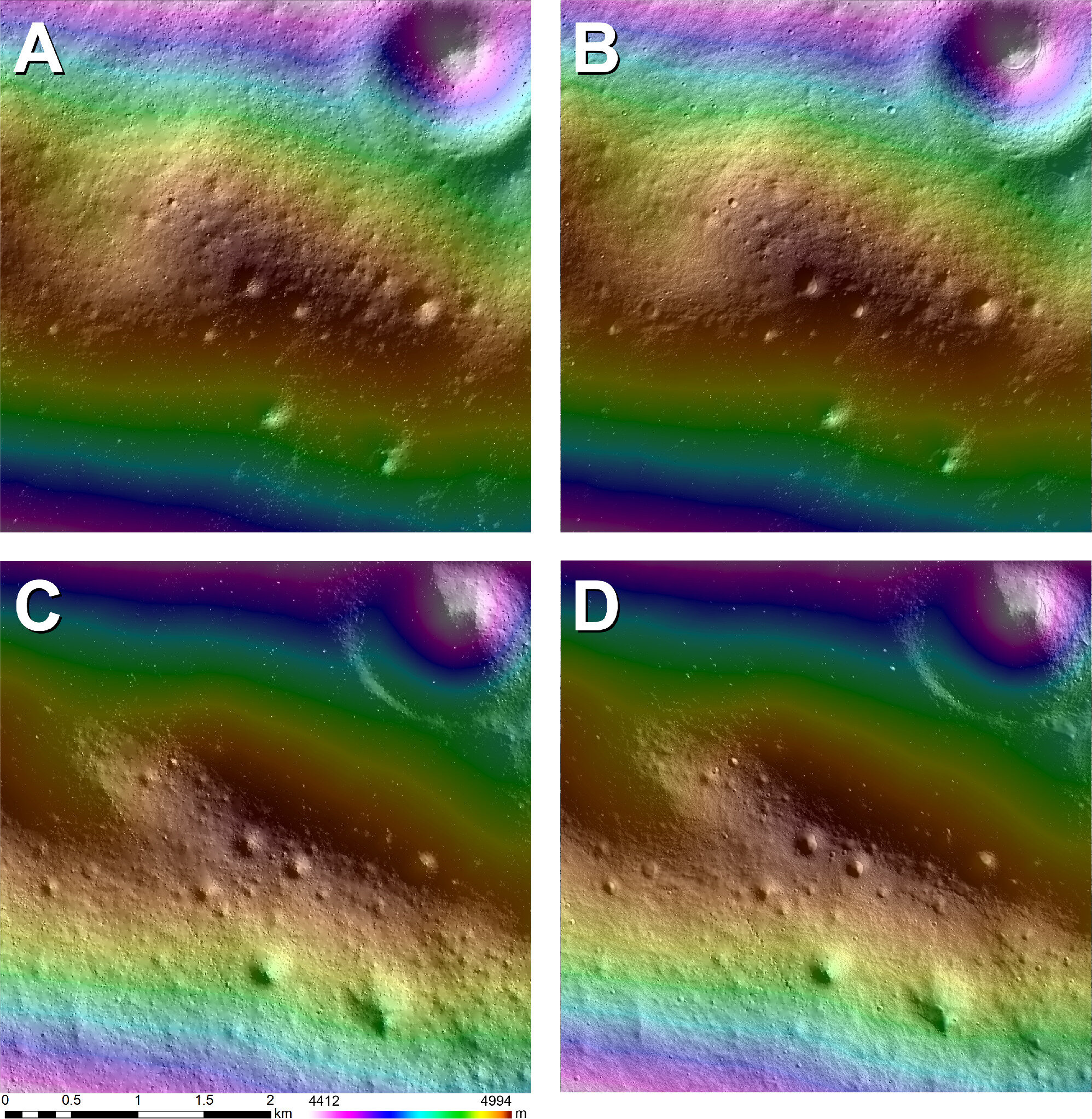 #New technique offers more precise maps of the moon’s surface